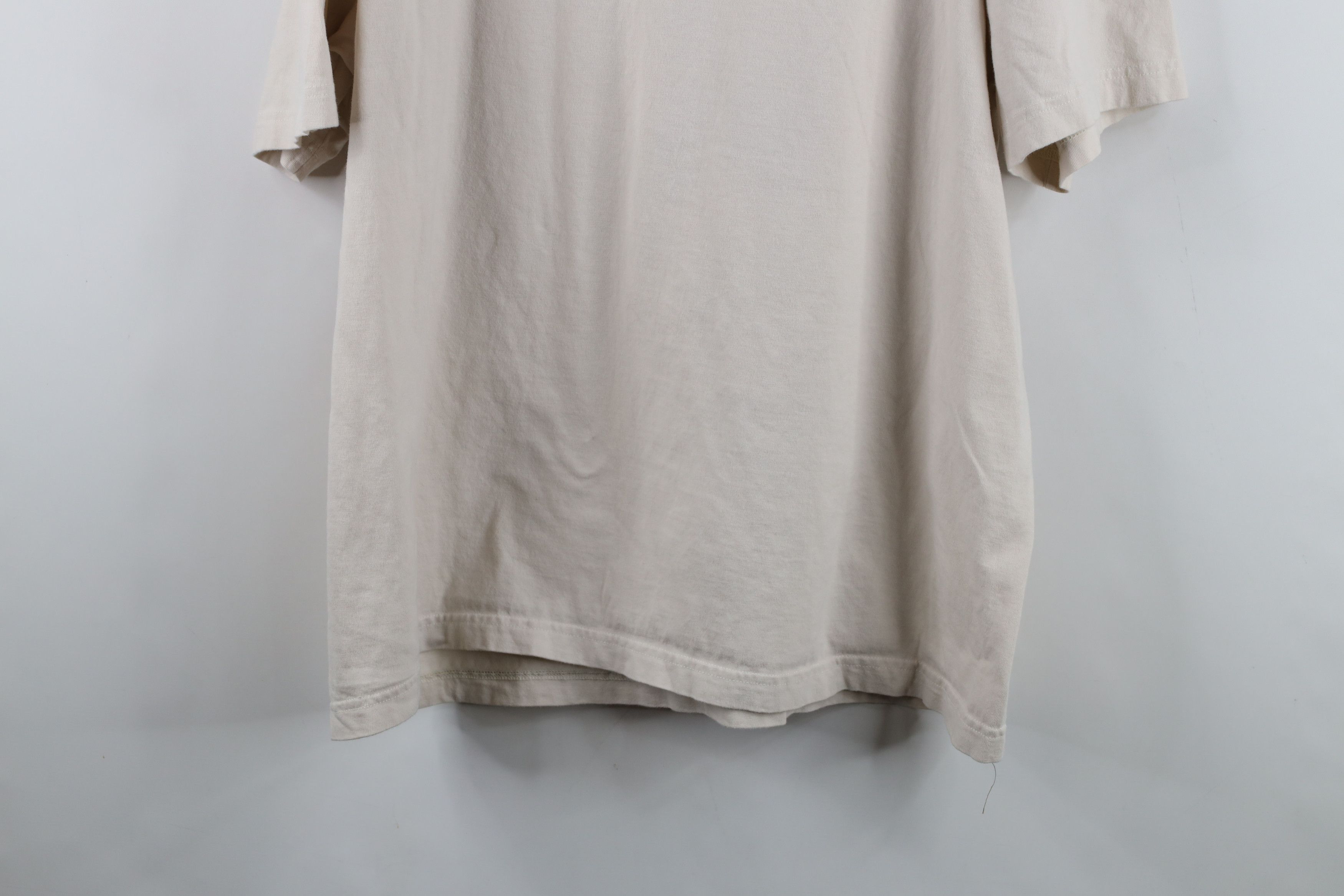 Tommy Hilfiger Vintage Y2K 2005 Tommy Hilfiger Cotton T-Shirt Beige Size US XL / EU 56 / 4 - 9 Thumbnail