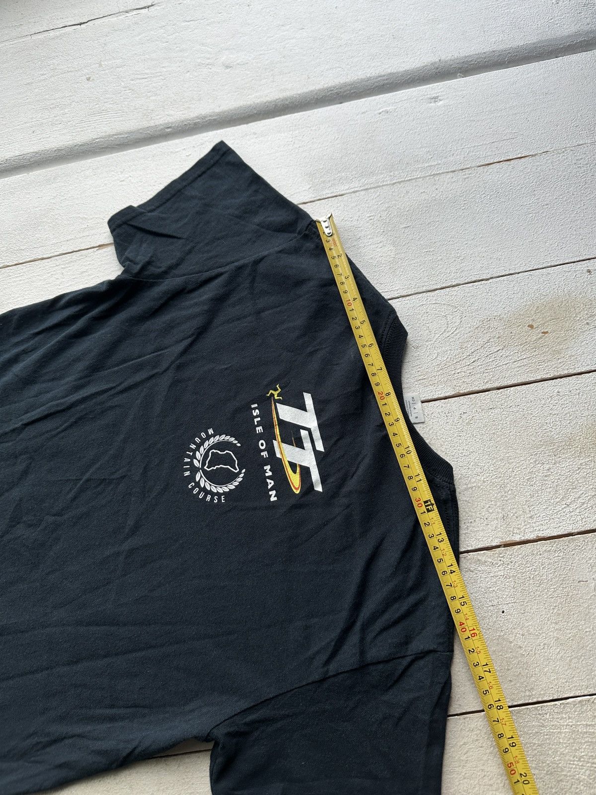 Vintage 🚨Racing T-shirt Isle of Man Vintage Big Logo 2 Side Size US S / EU 44-46 / 1 - 16 Thumbnail
