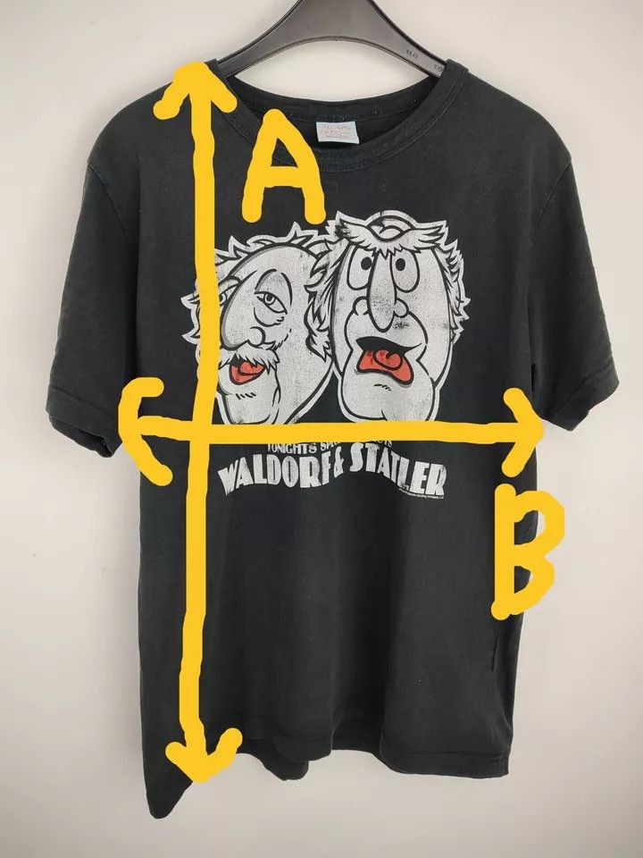 Vintage VTG 90s Muppets Statler & Waldorf T-Shirt Mens Large size L Size US L / EU 52-54 / 3 - 7 Thumbnail