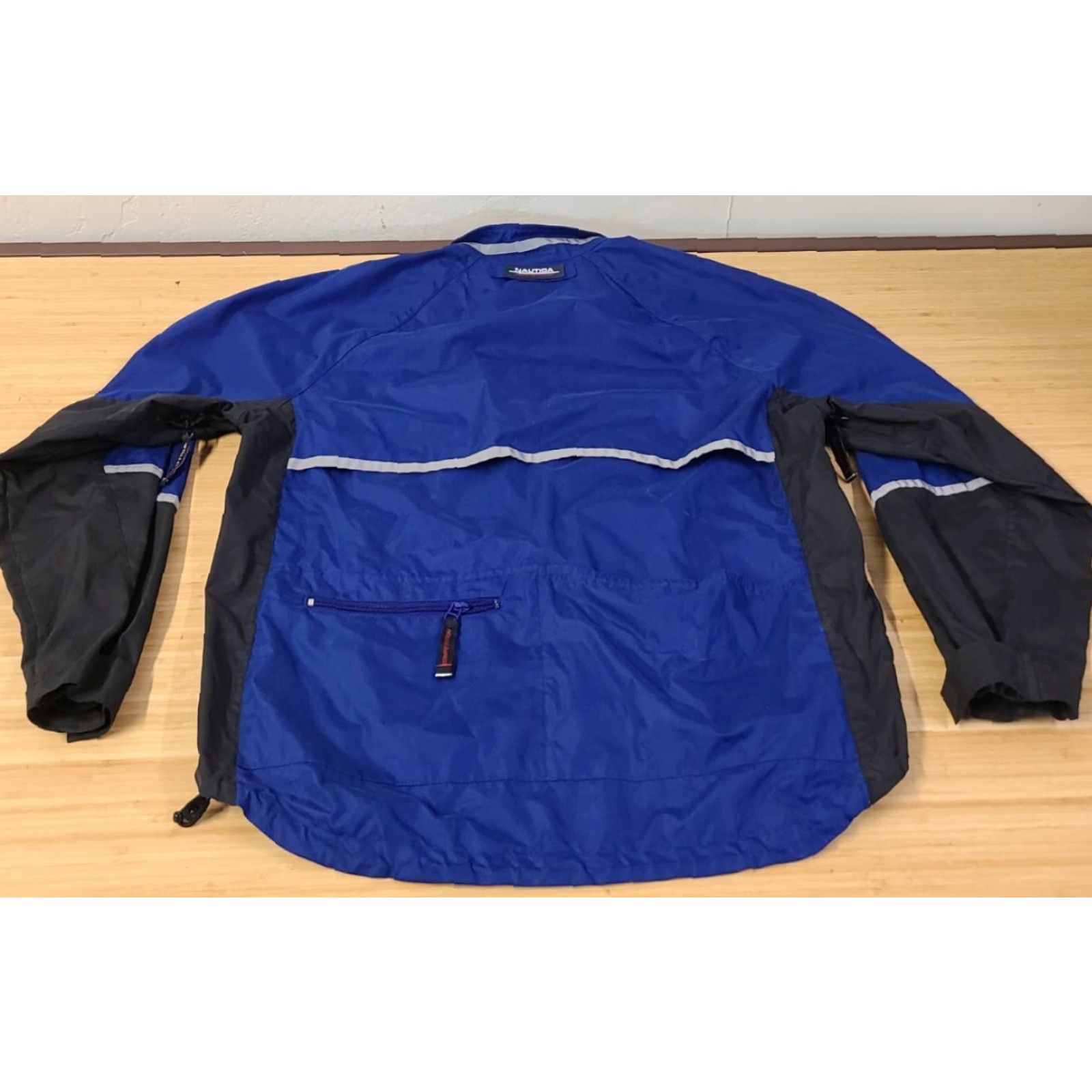 Nautica VINTAGE Nautica Windbreaker Jacket Sailing All Seasons 90s Mens Large Blue Logo Size US L / EU 52-54 / 3 - 5 Thumbnail