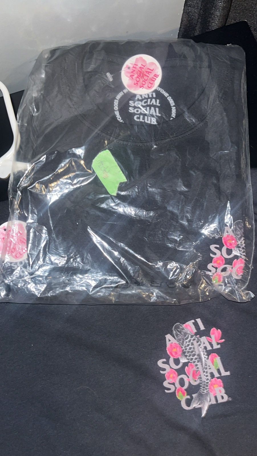 Anti Social Social Club NEW Anti Social Club Ornamental 3M Tee “Black” - XXL Size US XXL / EU 58 / 5 - 3 Thumbnail