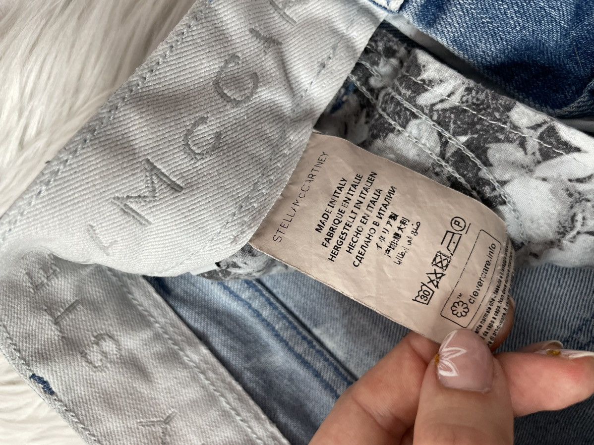Stella McCartney skinny slim jeans Stella McCartney Ankle Grazer Star Size 26" / US 2 / IT 38 - 8 Thumbnail