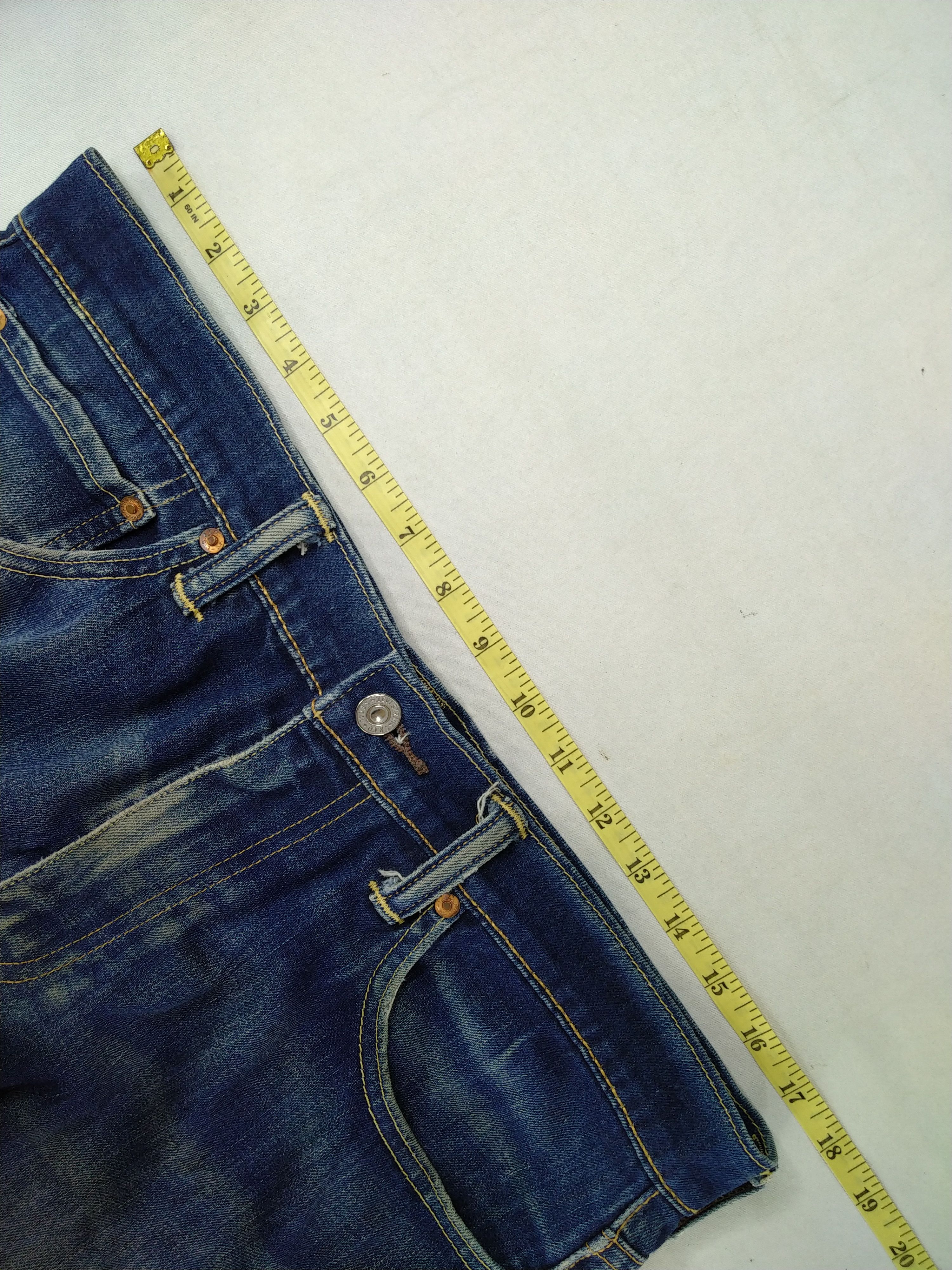 Levi's Levi's 511 Distressed Denim 35x28 -JN218 Size US 35 - 5 Thumbnail
