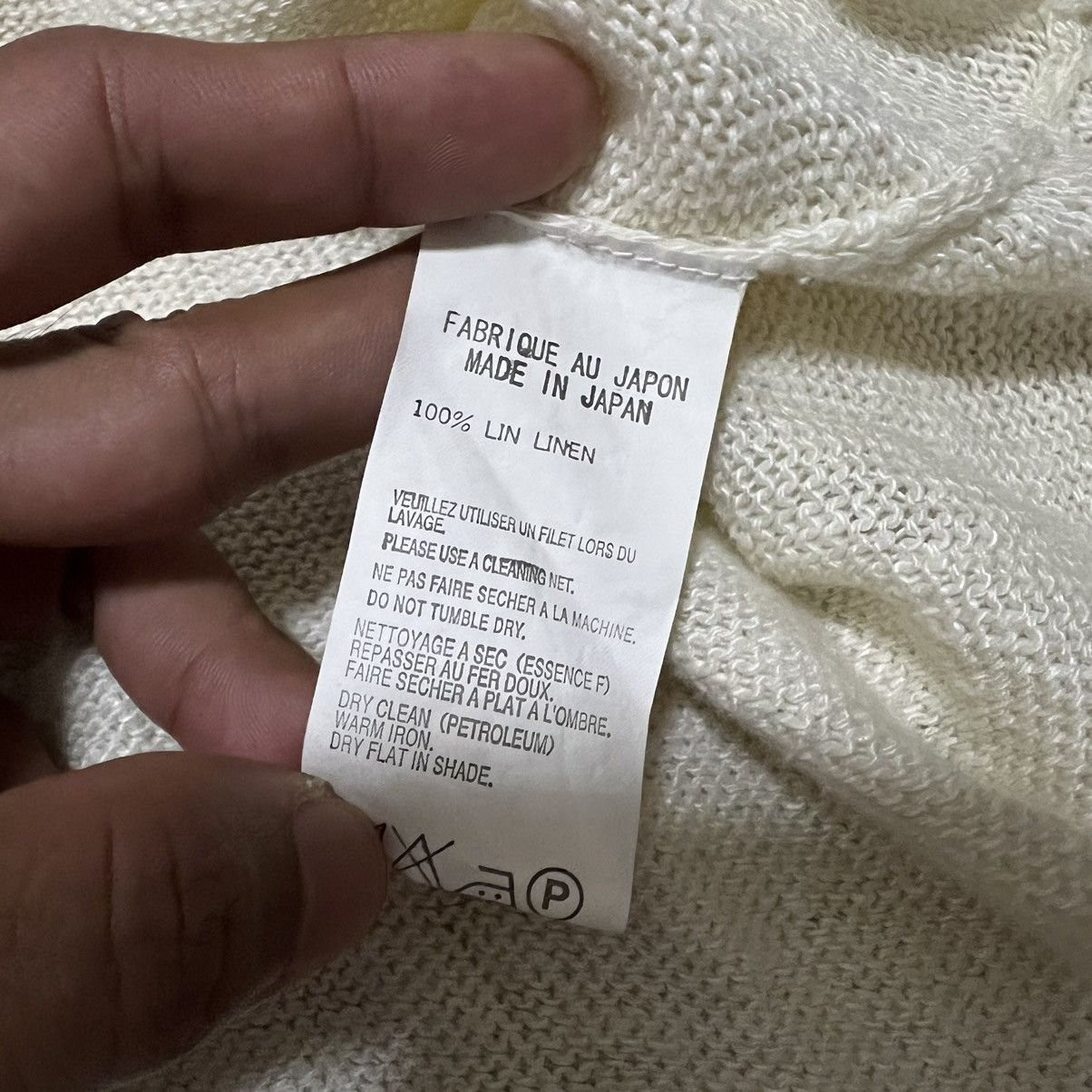 Yohji Yamamoto SS07 Yohji Yamamoto Pour Homme Knit Long sleeve Size US XL / EU 56 / 4 - 4 Thumbnail