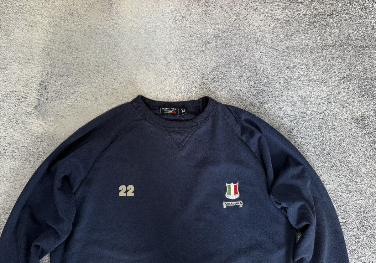 Diadora Diadora Sweatshirt Men XL Italy Logo Vintage Soccer Football Size US XL / EU 56 / 4 - 3 Thumbnail