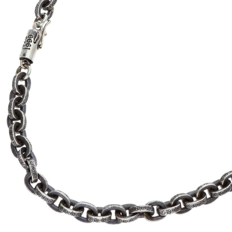 Chrome Hearts Keeper pendant + paper chain necklace 18” | Grailed