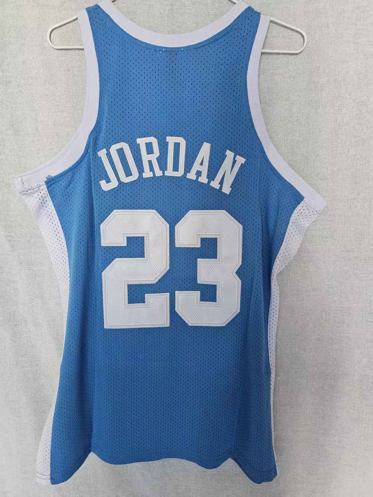 NCAA North Carolina #23 Michael Jordan Jersey Double Stitched Size US M / EU 48-50 / 2 - 2 Thumbnail