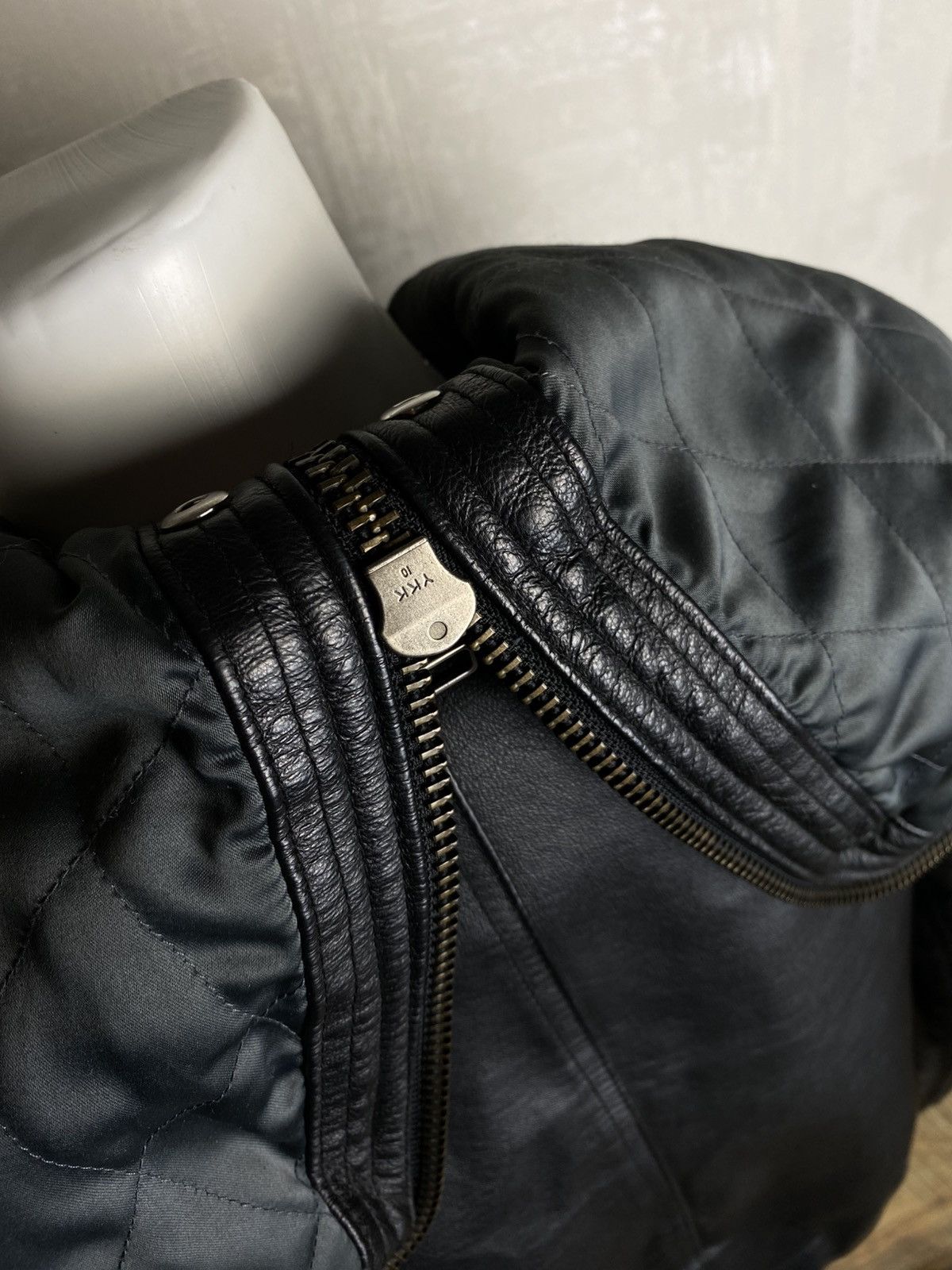 Puma Puma Archive "Clyde" Leather Hooded Jacket Rare Futuristic Size L / US 10 / IT 46 - 10 Thumbnail