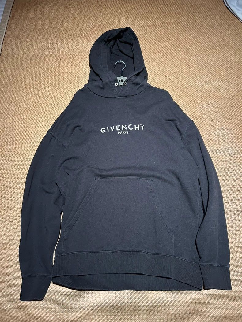 Givenchy Givenchy Letter Logo Destroyed Hoodie Size US M / EU 48-50 / 2 - 1 Thumbnail