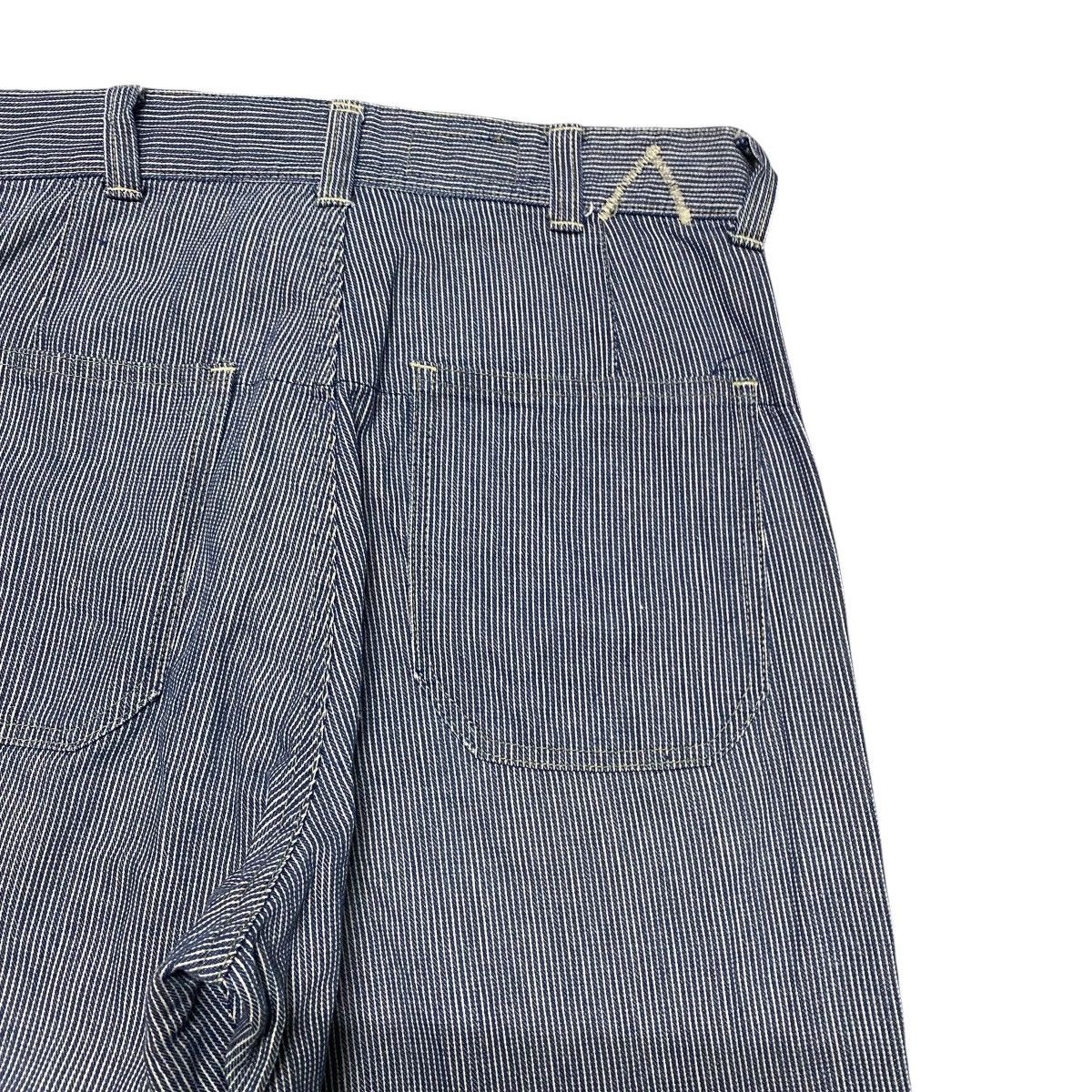 Blue Blue Japan BLUE BLUE Hickory Pinstripe Fatigue Pants Size US 28 / EU 44 - 10 Thumbnail