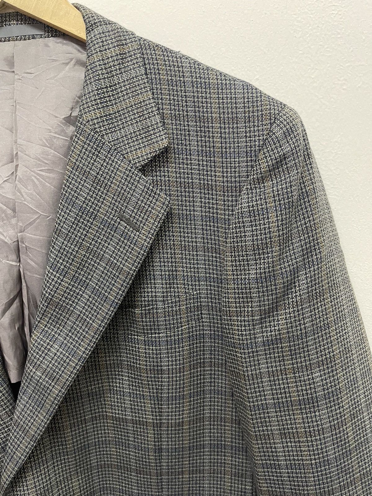 Burberry Prorsum Luxury Vintage BURBERRYS SILK Tartan Coat Size 38R - 2 Thumbnail