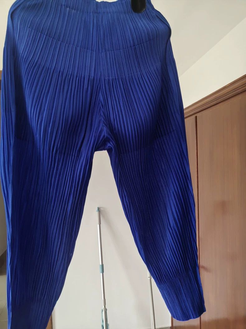 Issey Miyake issey miyake size:3 Blue puff pants 2505-Nextarrow Size 42" / US 20 - 2 Thumbnail