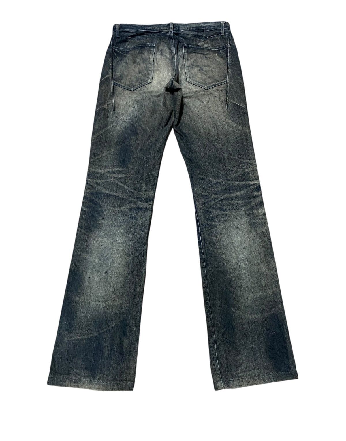 Neil Barrett Very Rare Design Vintage Neil Barrett Distressed Jeans 2000s Size US 34 / EU 50 - 2 Thumbnail