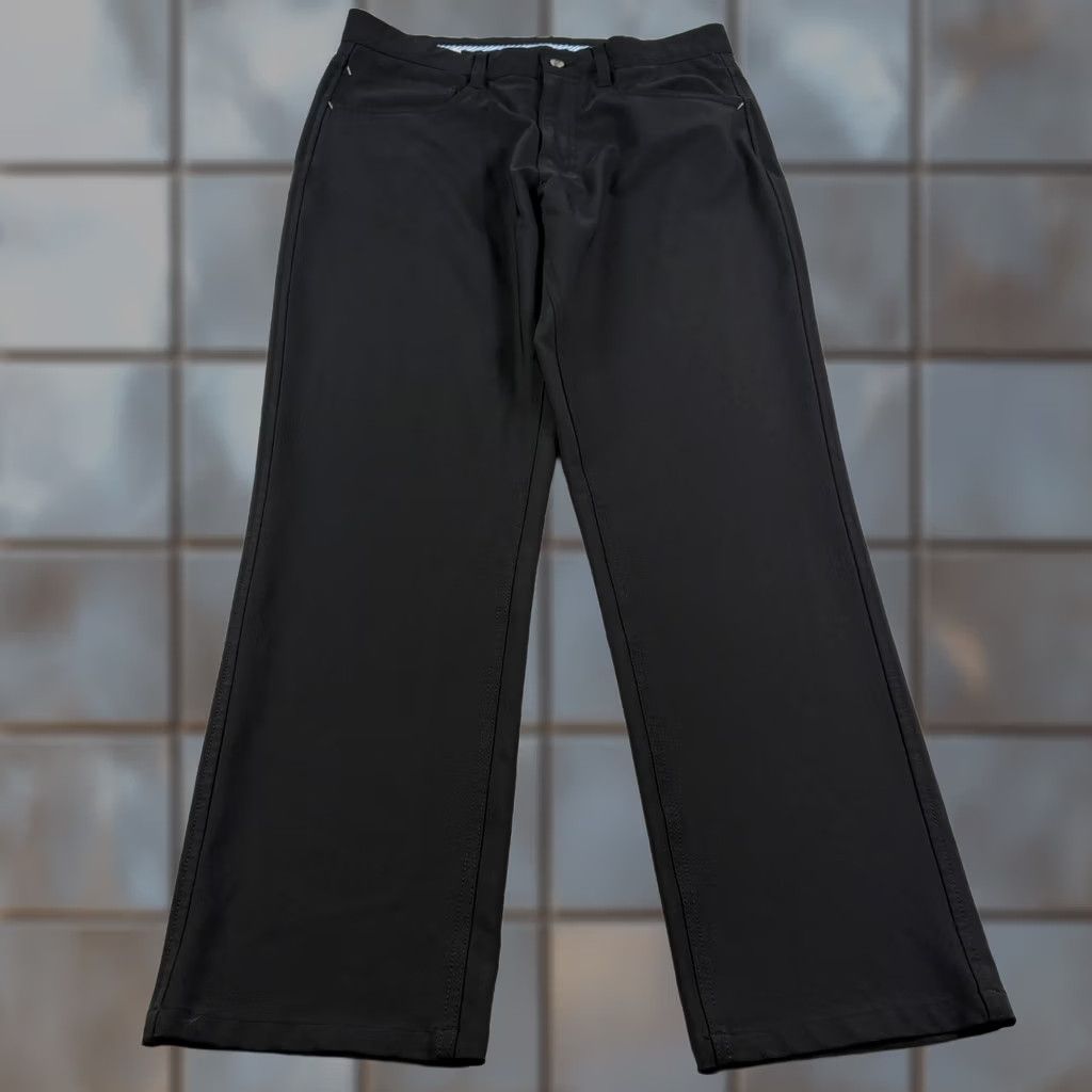Footjoy FootJoy Pants Mens 32x30 Black Chino Athletic Fit Stretch Performance Size US 32 / EU 48 - 1 Thumbnail