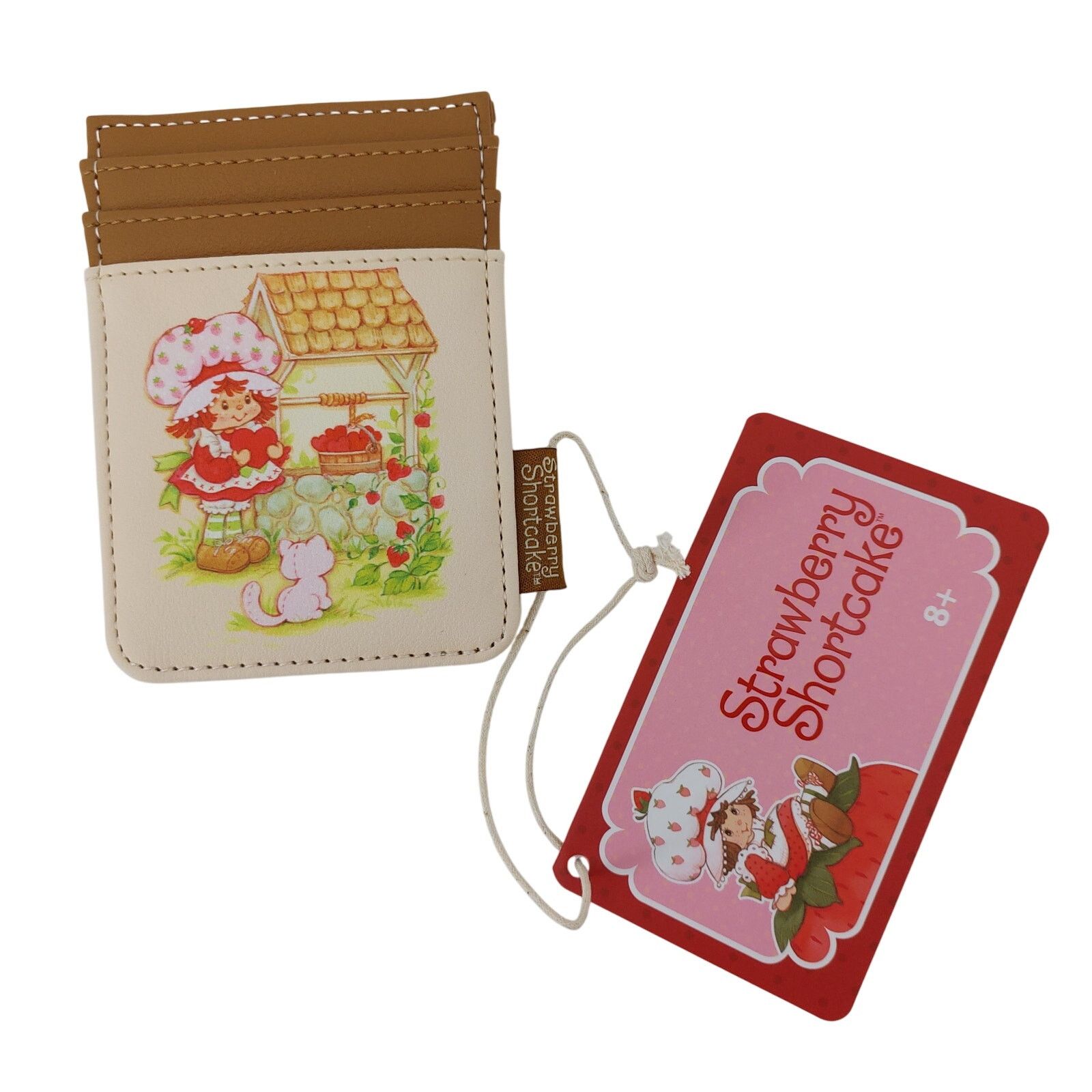 Other Loungefly Strawberry Shortcake Cardholder WishingWell Wallet Size ONE SIZE - 1 Thumbnail