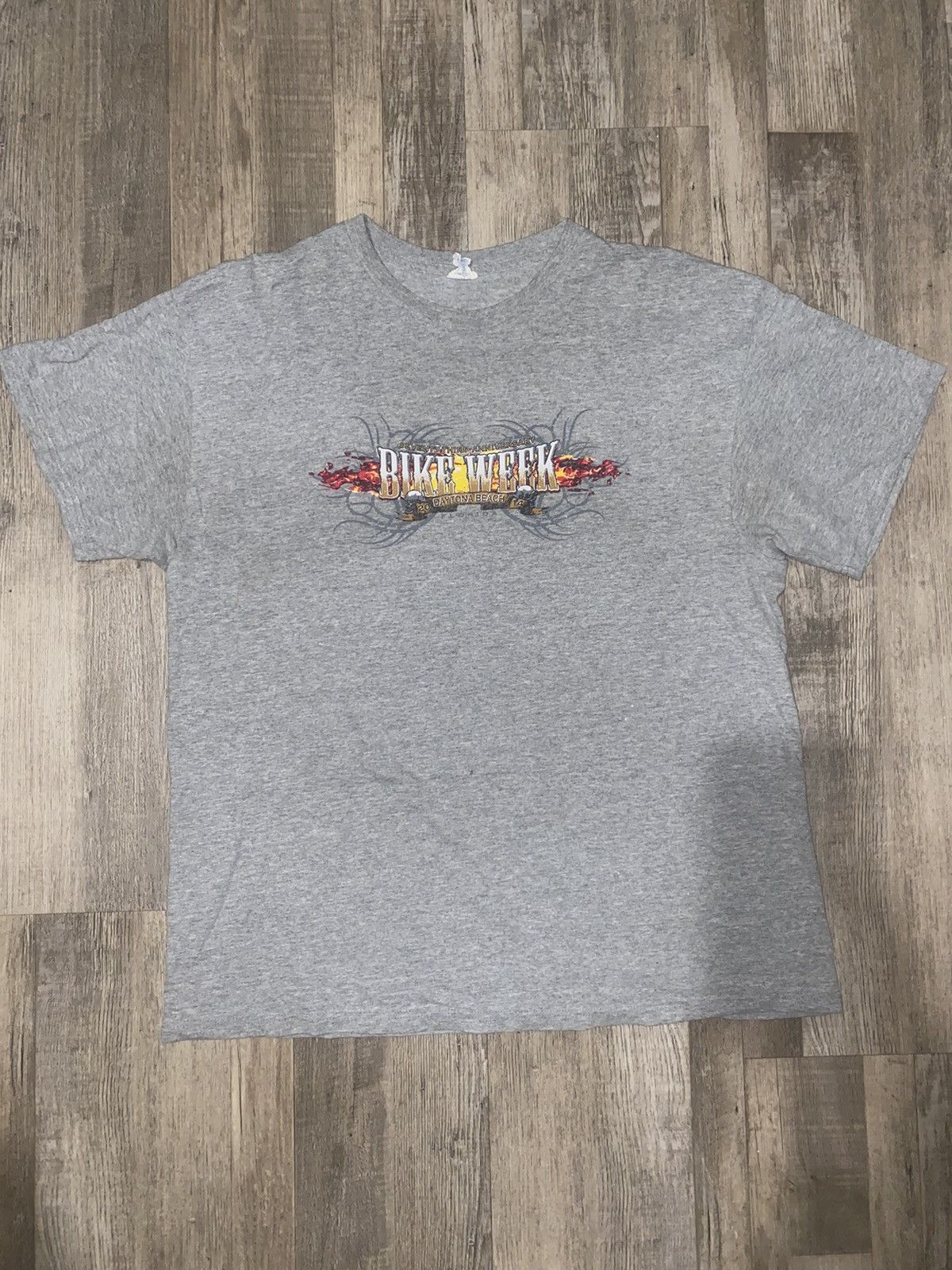 Harley Davidson × Vintage VINTAGE bike week 2014 tee Size US XL / EU 56 / 4 - 1 Thumbnail