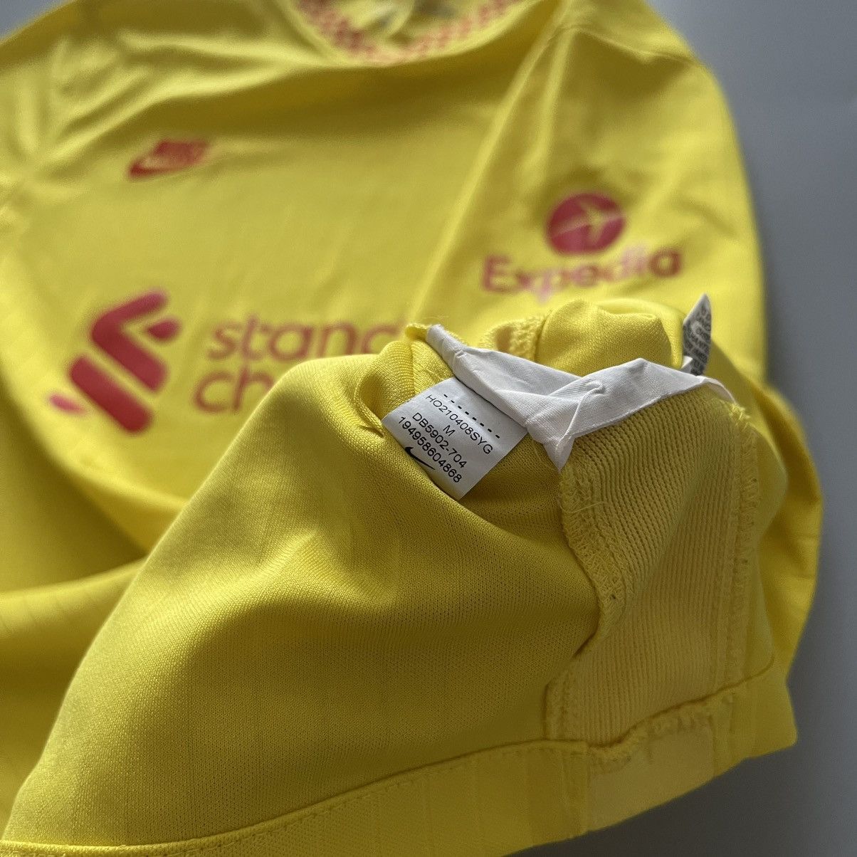 Nike × Vintage LIVERPOOL NIKE 2021/2022 FOOTBALL THIRD JERSEY #4 VIRGIL Size US M / EU 48-50 / 2 - 12 Thumbnail