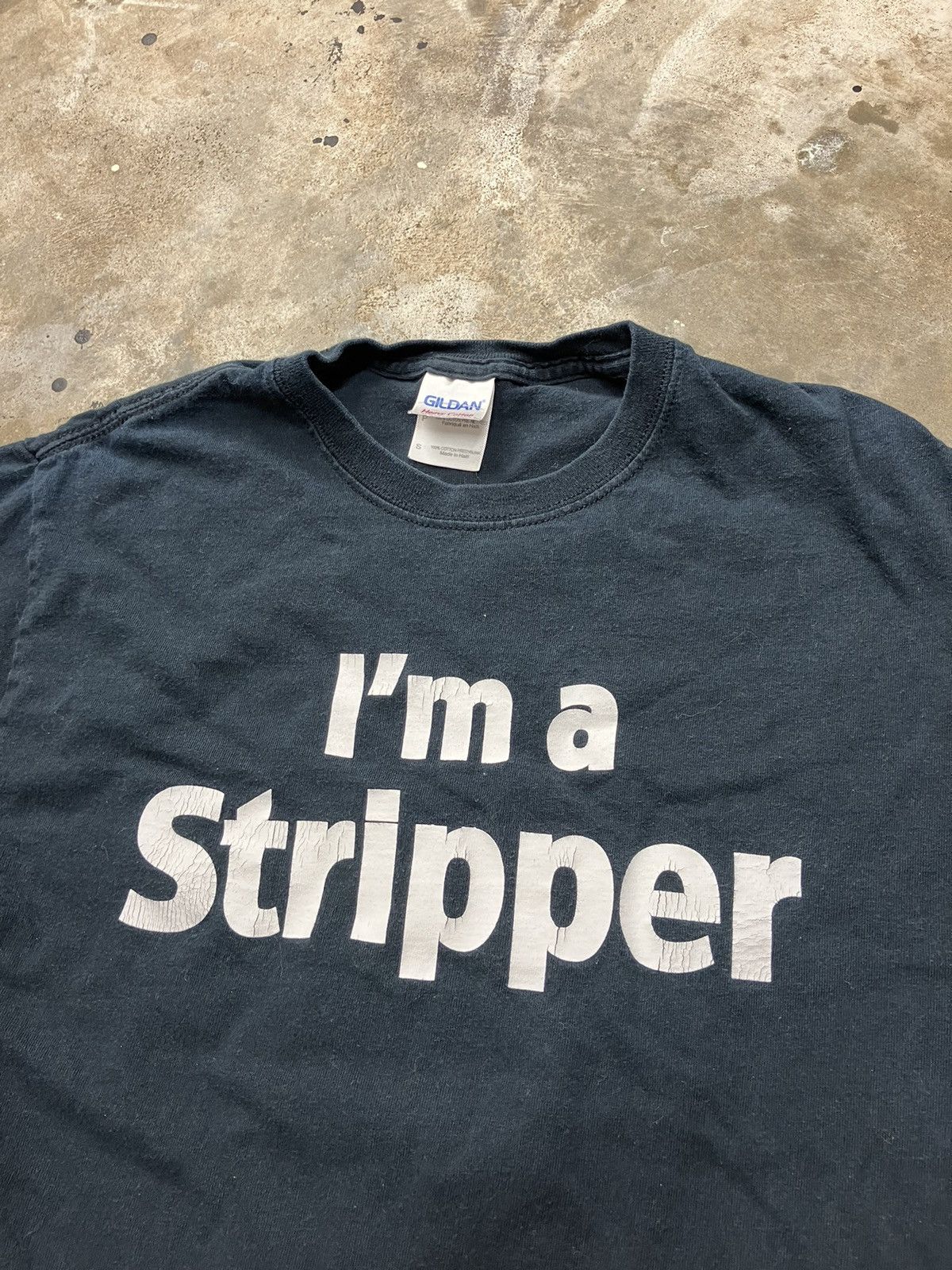 Vintage I’m A Stripper Tee Shirt Size US S / EU 44-46 / 1 - 1 Thumbnail