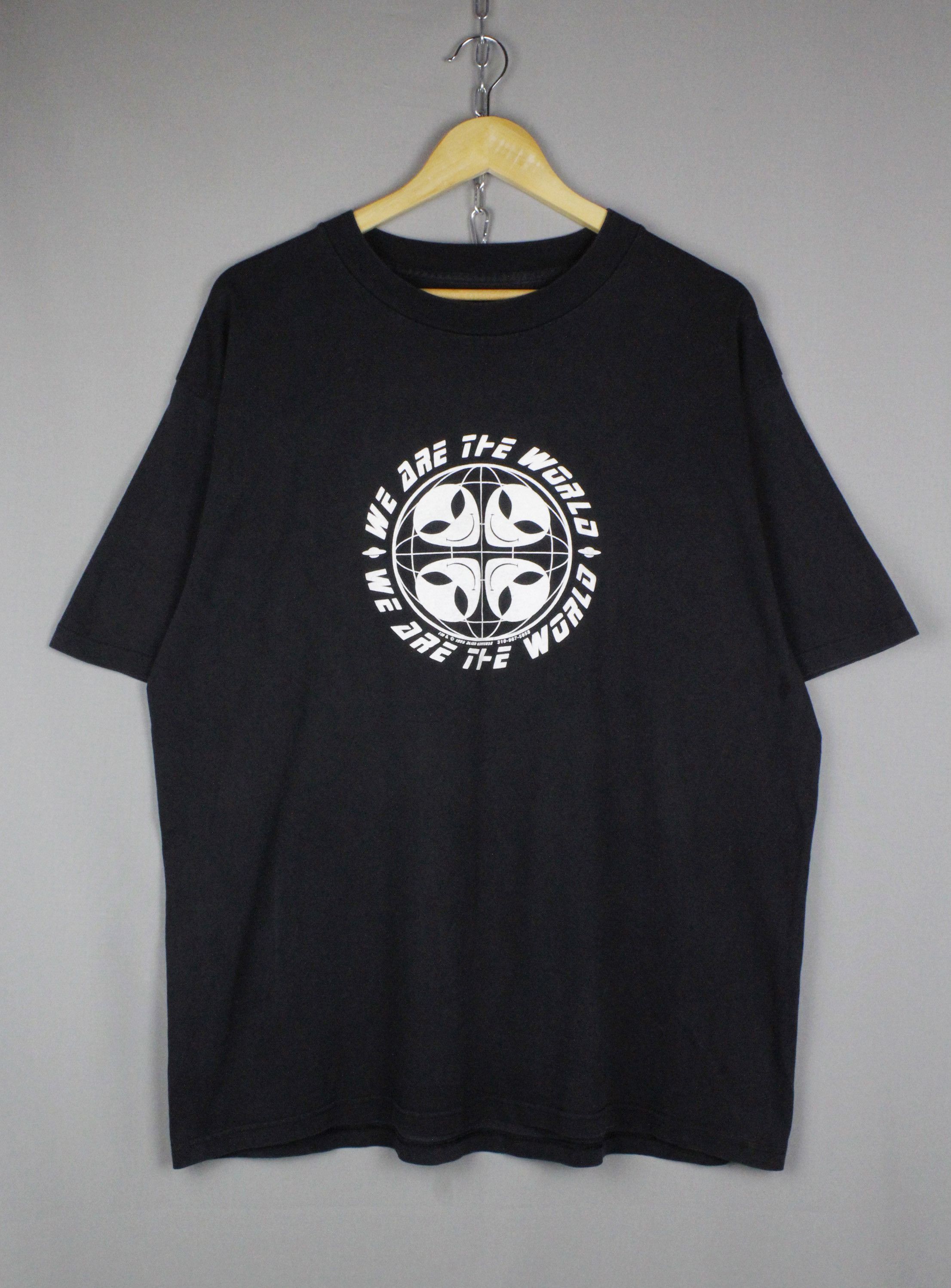 Alien Workshop Vintage 1995 Alien Universe We Are The World Logo T-shirt Size US XL / EU 56 / 4 - 1 Thumbnail
