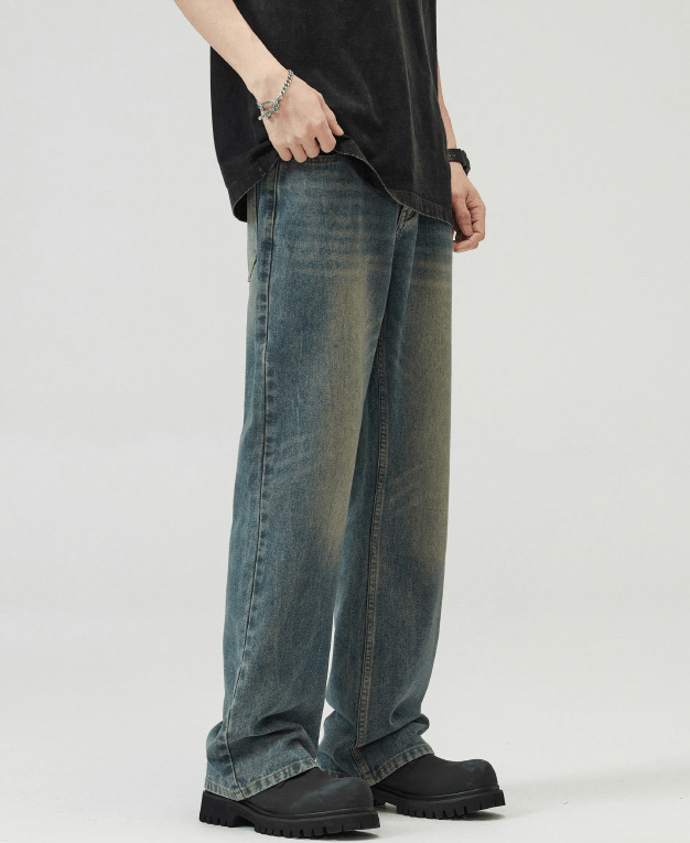 Japanese Brand × Jean Distressed vintage American style flared baggy jeans Size US 32 / EU 48 - 5 Thumbnail