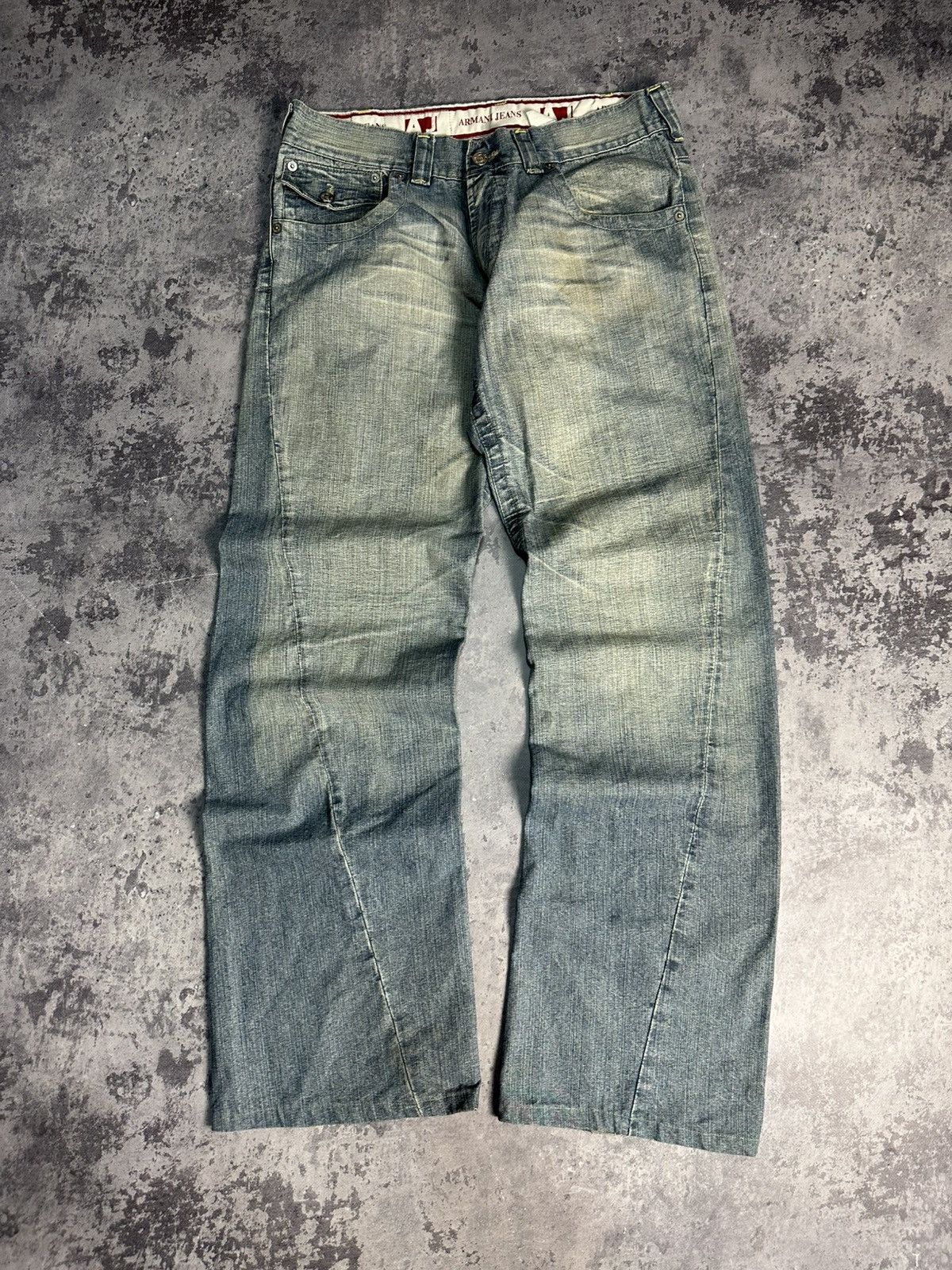 Armani Vintage Armani Bootcut Flared Denim Pants Jeans Size US 34 / EU 50 - 6 Thumbnail