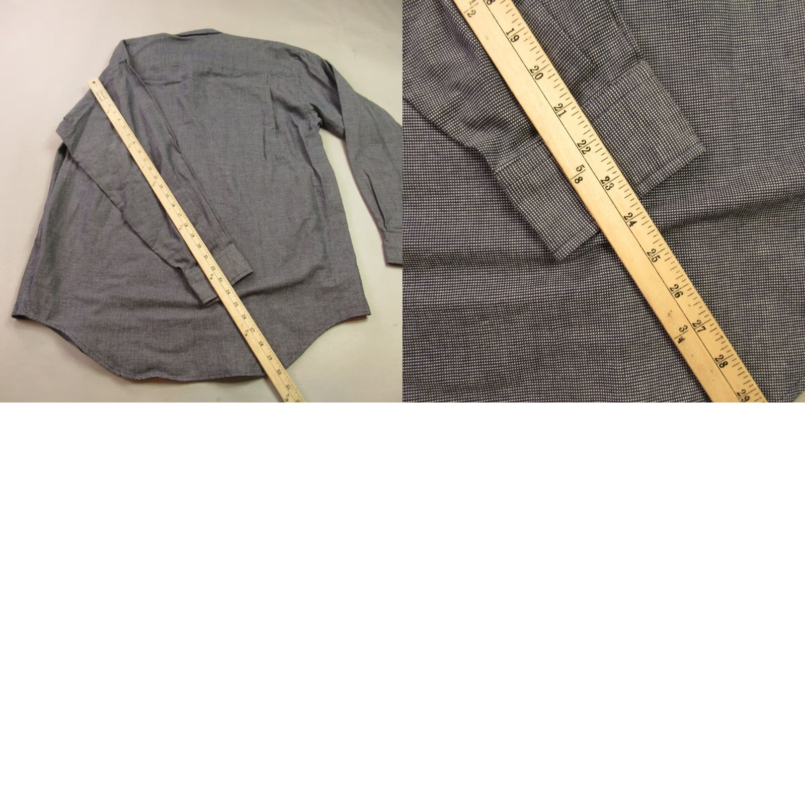 Arrow Arrow Shirt Mens Large Long Sleeve Button Front Outdoor Casual Pockets Blue Size US L / EU 52-54 / 3 - 9 Thumbnail