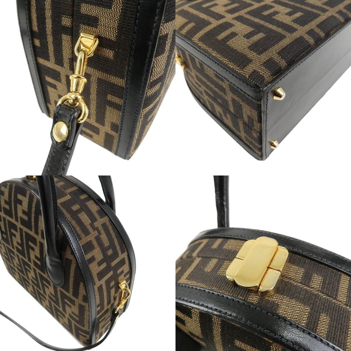 Fendi Fendi Zucca Shoulder Bag Brown Size ONE SIZE - 4 Thumbnail
