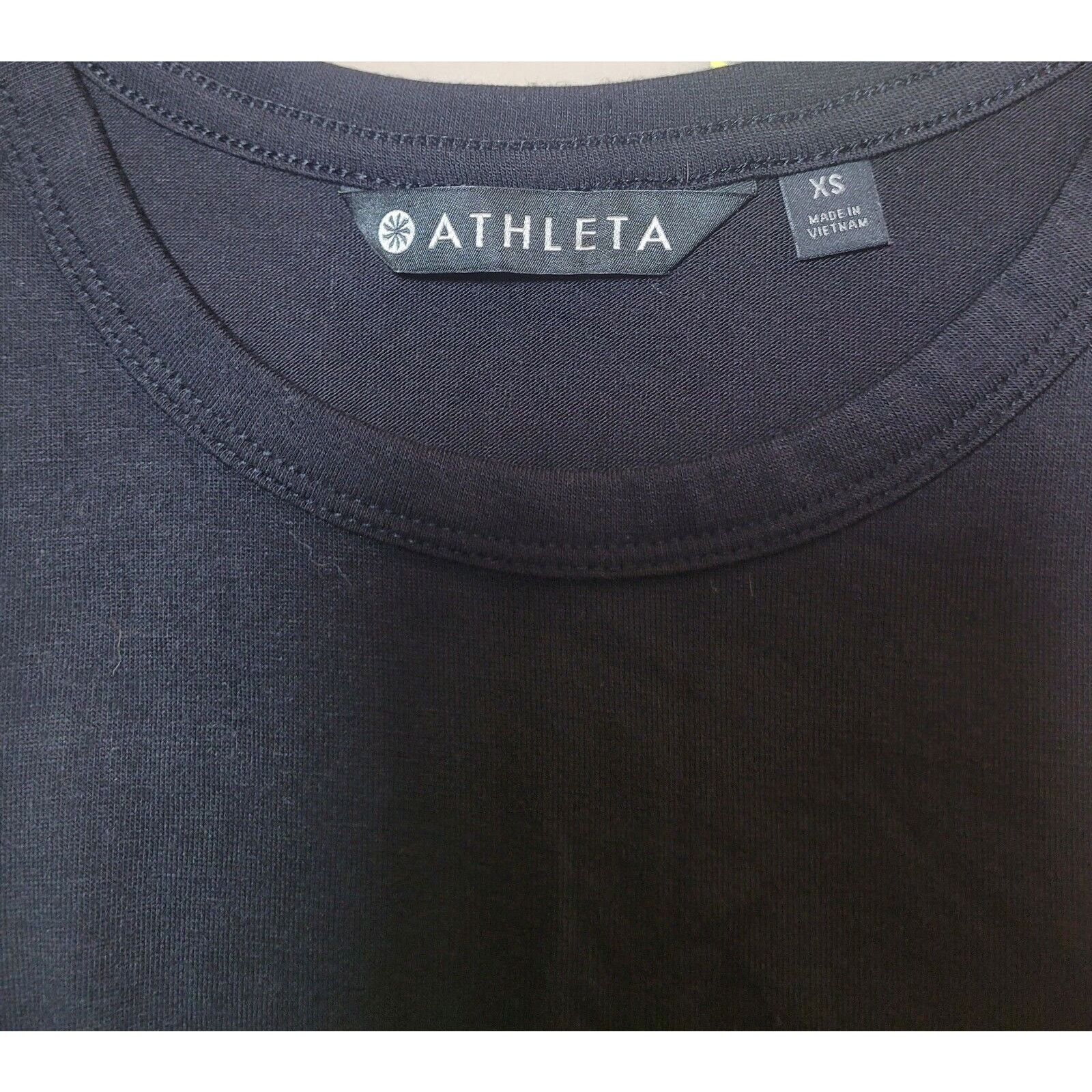 Athleta Athleta Threadlight Layering Tank Top XS Black Sleeveless Size XS / US 0-2 / IT 36-38 - 5 Thumbnail