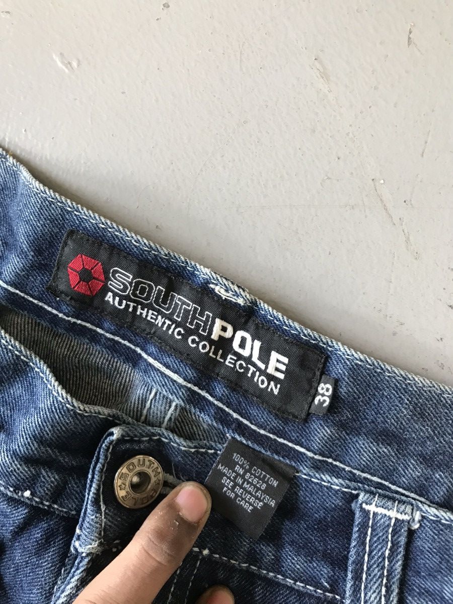 JNCO × Southpole × Vintage Vintage Southpole paint 🎨 splatter baggy fit carpenter denim Size US 38 / EU 54 - 3 Thumbnail