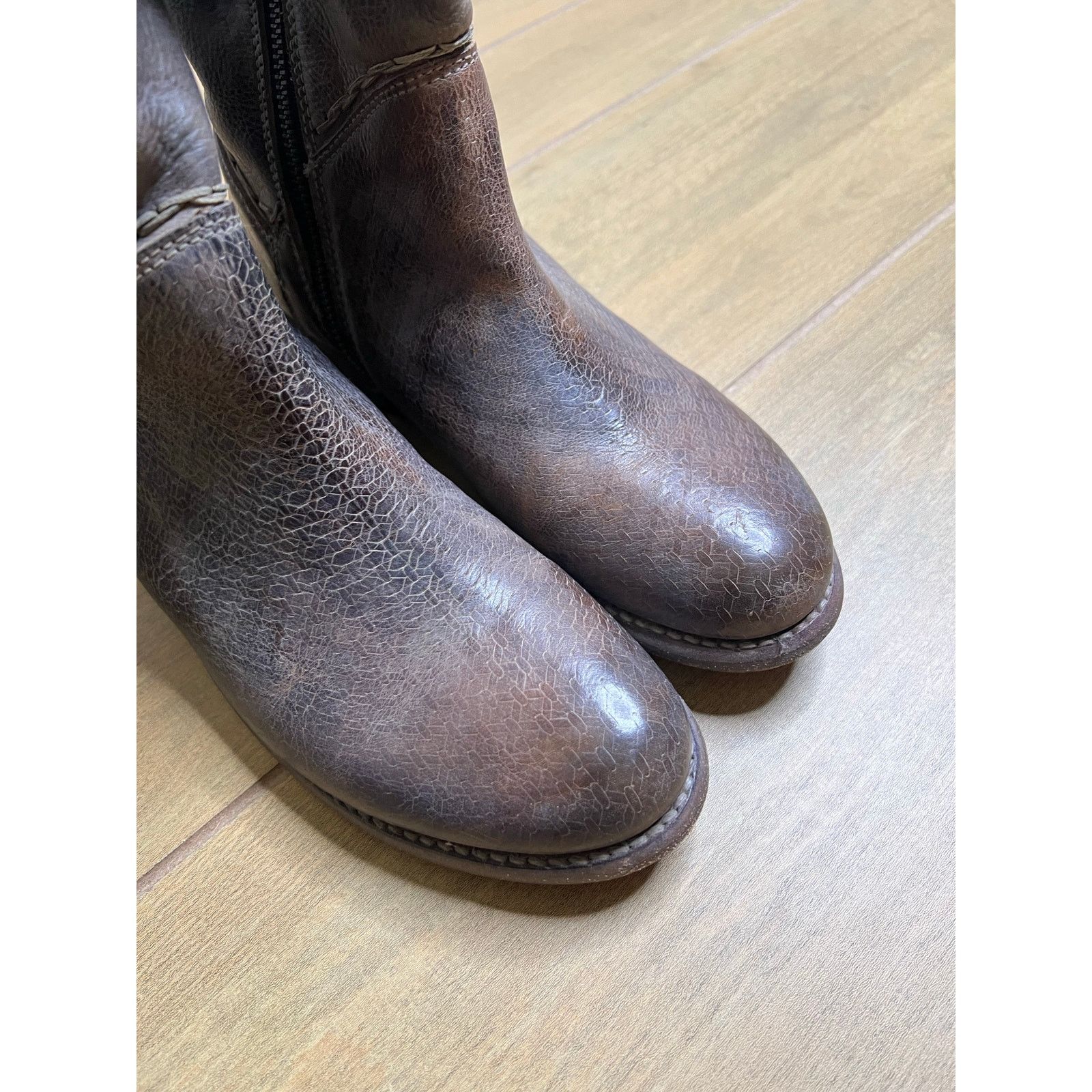 Bed Stu BED STU Brown Lux Women Sz 8 Manchester Distress Leather Size US 8 / IT 38 - 4 Thumbnail
