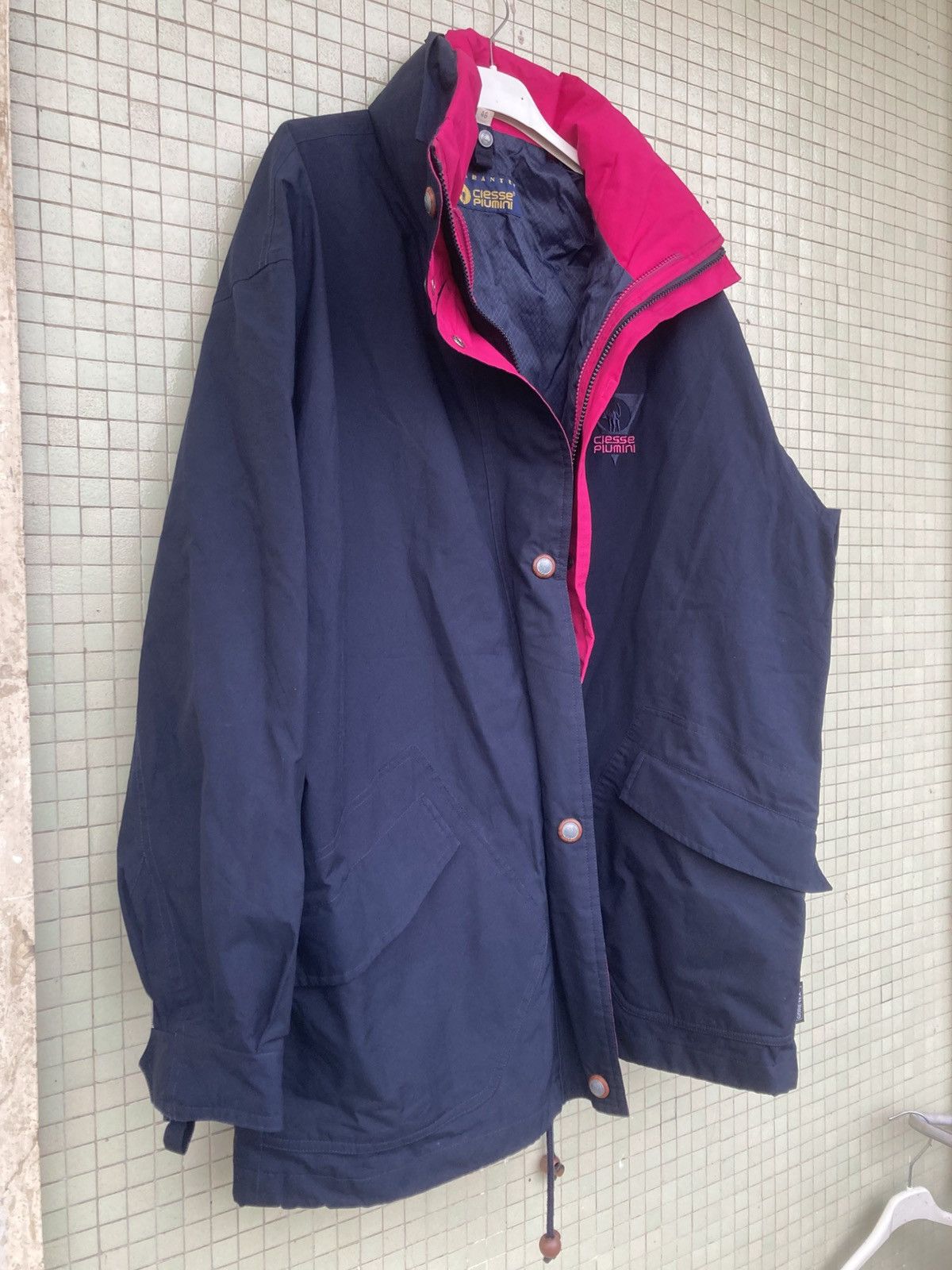Goretex Vintage gore-tex Ciesse piumini blue jacket Size M / US 6-8 / IT 42-44 - 1 Thumbnail
