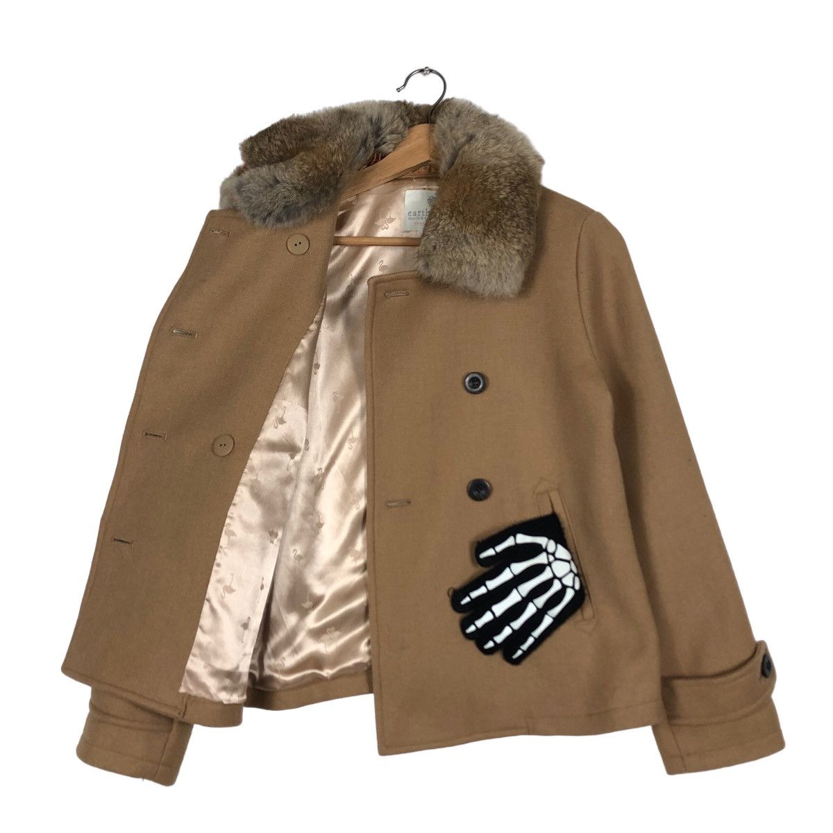 Hysteric Glamour 🔥Mink Fur Collar Double Earth Music & Ecology Japan Made Size US S / EU 44-46 / 1 - 9 Thumbnail