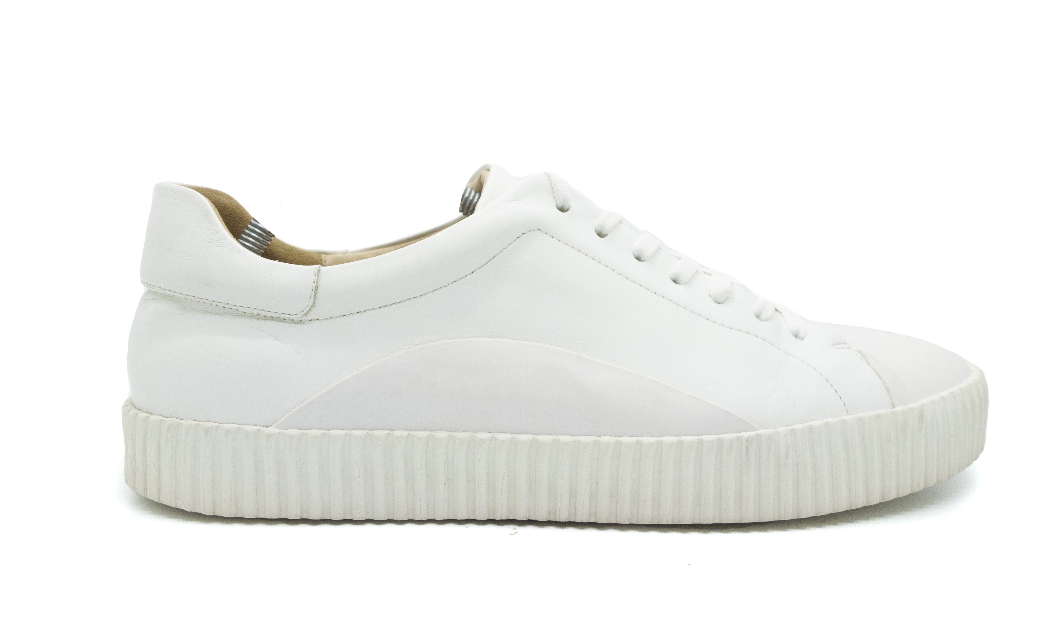 Jil Sander Rubber Leather Low Sneakers Size US 11 / EU 44 - 2 Thumbnail