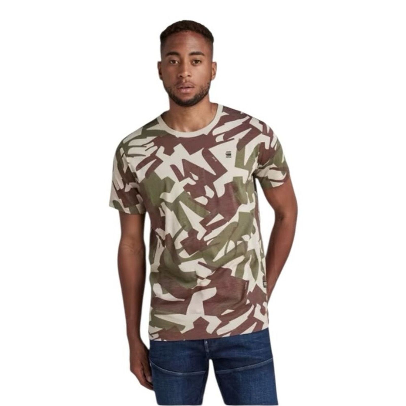 G-Star G-Star Raw Camouflage T-Shirt Men’s Logo Short Sleeve XL Size US XL / EU 56 / 4 - 13 Thumbnail