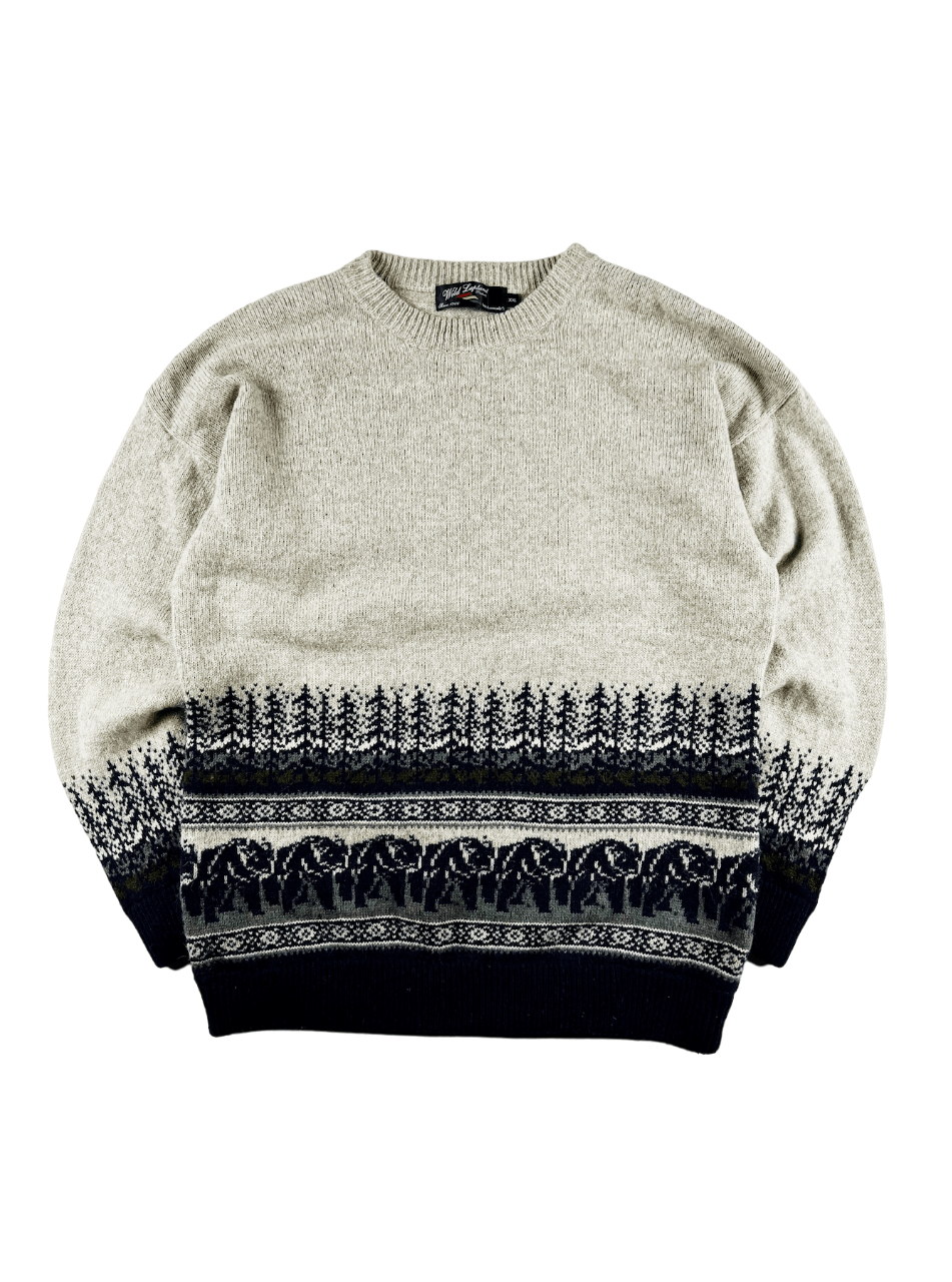 Vintage Vintage Wool Sweater L-XL Size US L / EU 52-54 / 3 - 1 Thumbnail
