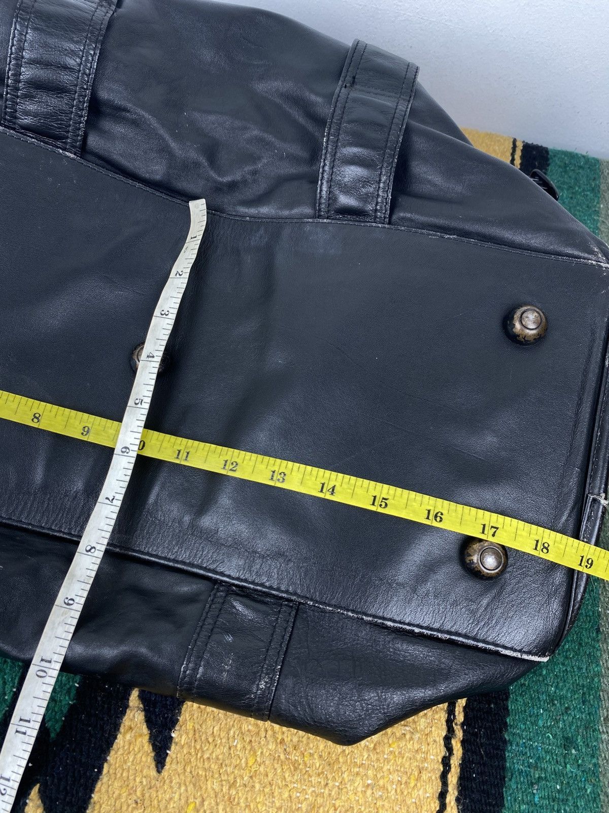 Tumi 2000’s Tumi Goat Patina Leather Duffle Bag Size ONE SIZE - 25 Thumbnail