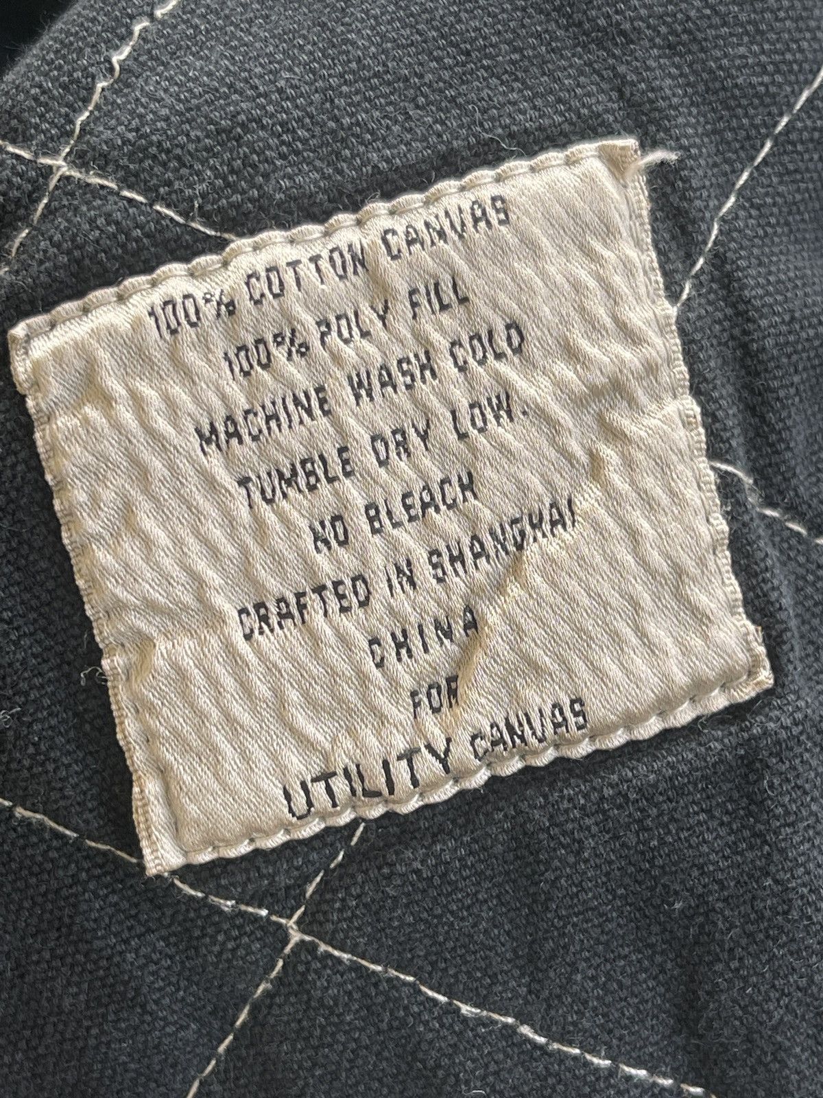 Vintage Vintage Utility Canvas Quilted Jacket Size US M / EU 48-50 / 2 - 7 Thumbnail