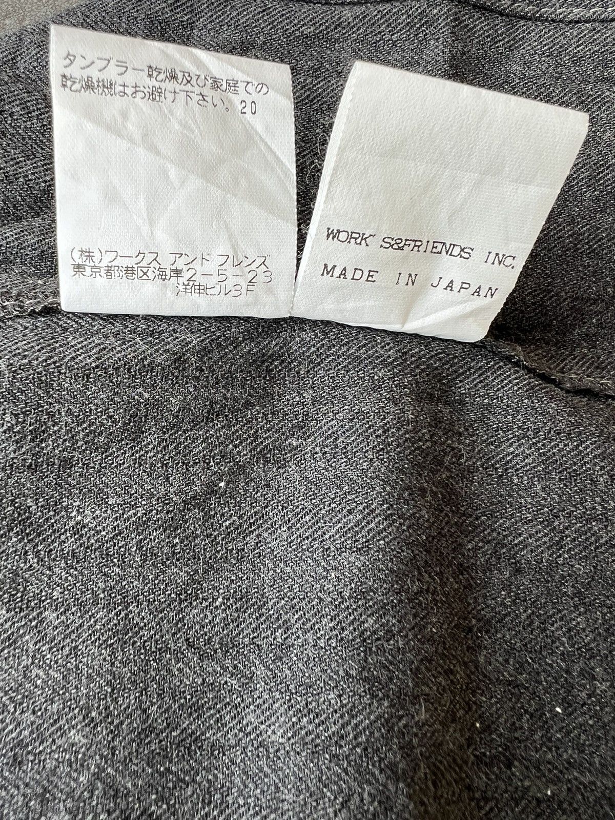 Y's for Men × Yohji Yamamoto Archive Yohji Yamamoto LQ HBT Salt & Pepper Tactical Jacket Size US L / EU 52-54 / 3 - 21 Thumbnail