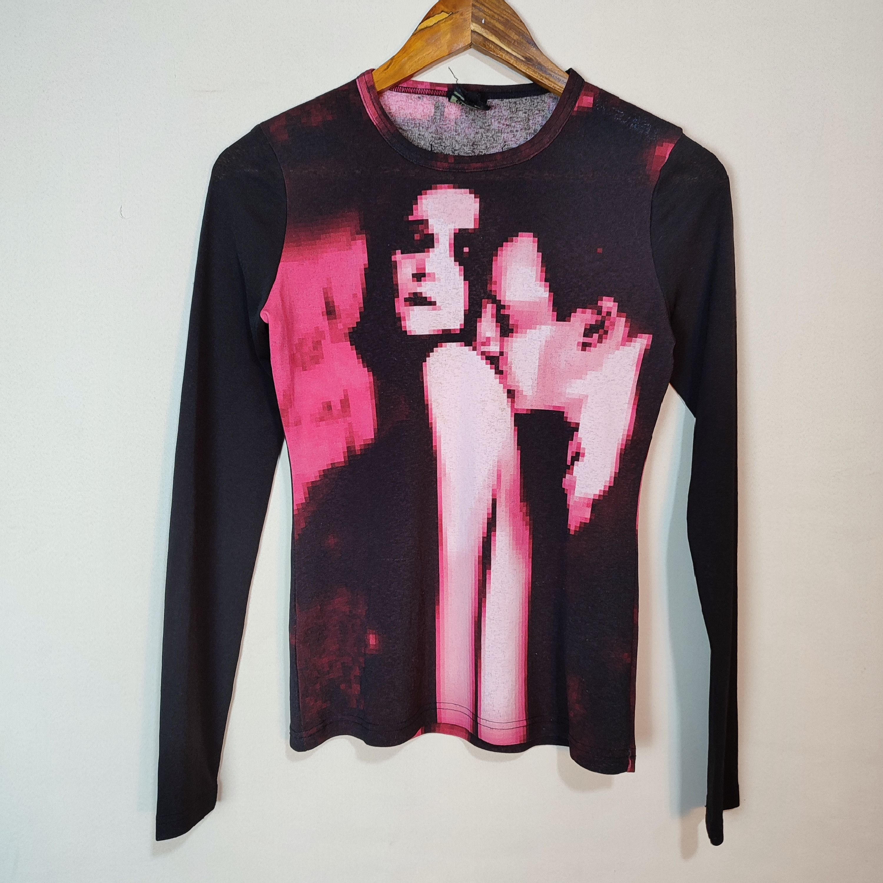 Jean Paul Gaultier RARE JEAN PAUL GAULTIER BLACK MESH FACE