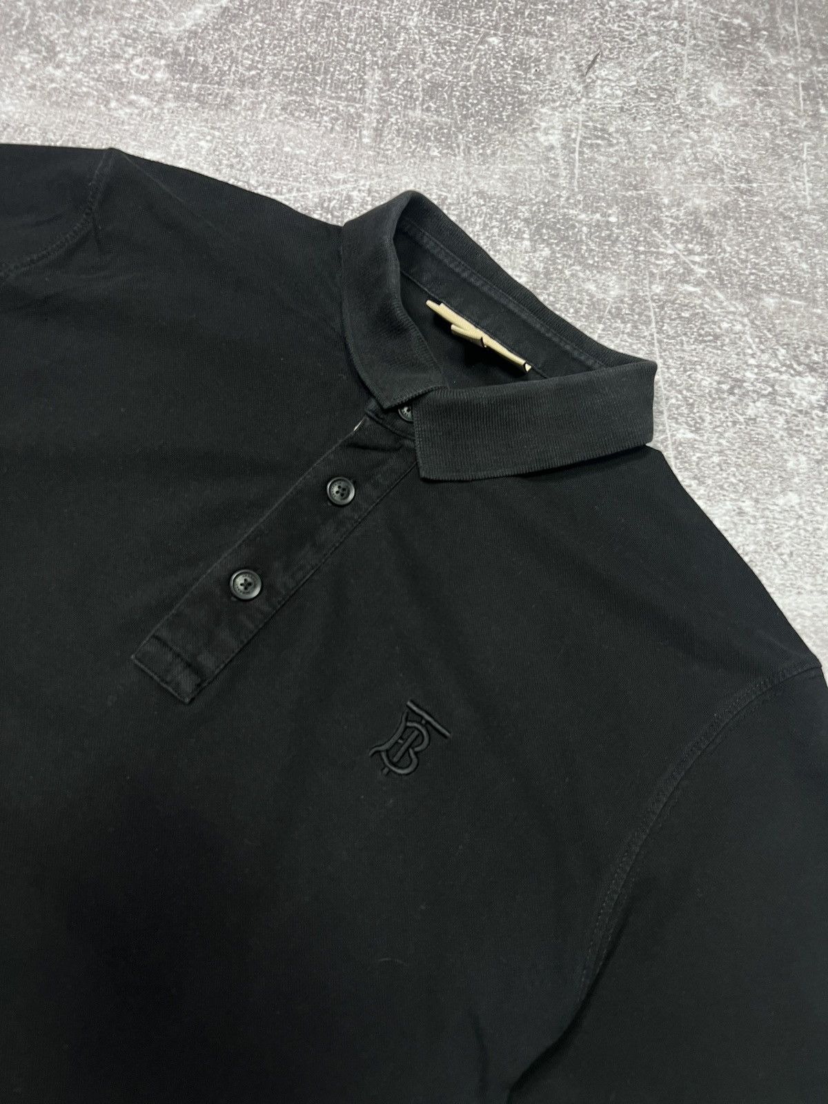 Burberry Burberry T Shirt Polo Luxury Vintage Small Logo Size US L / EU 52-54 / 3 - 3 Thumbnail