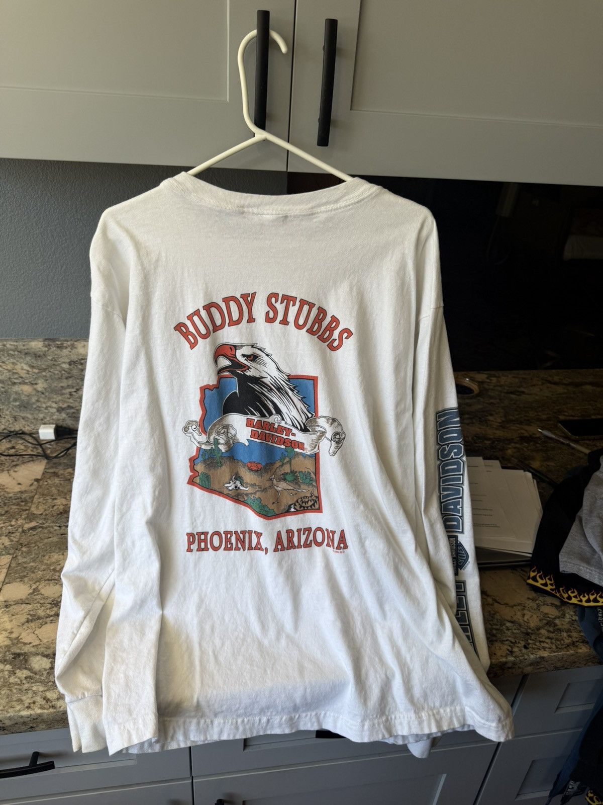 Harley Davidson Harley-Davidson LS T-shirt Size US XL / EU 56 / 4 - 2 Thumbnail