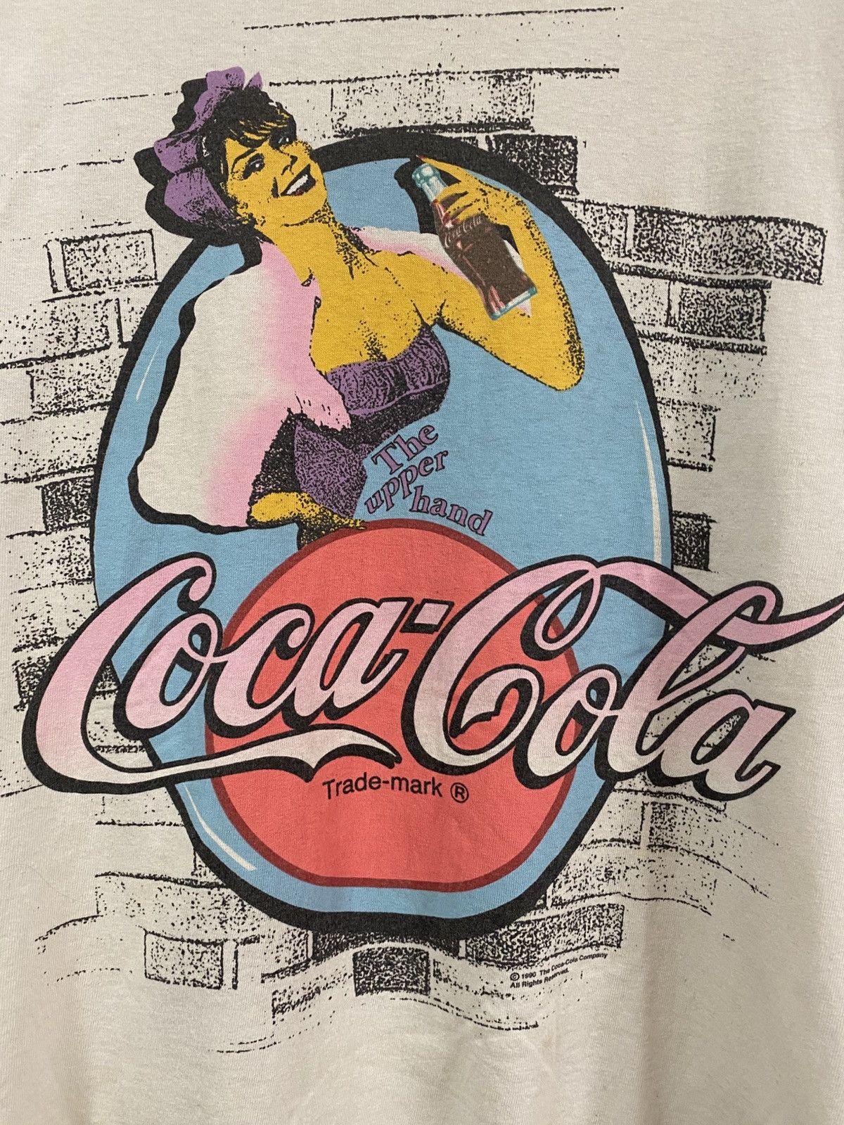 Coca Cola 🍀Free Shipping☘️ Coca Cola 1990 Promo T-shirt Size US M / EU 48-50 / 2 - 4 Thumbnail