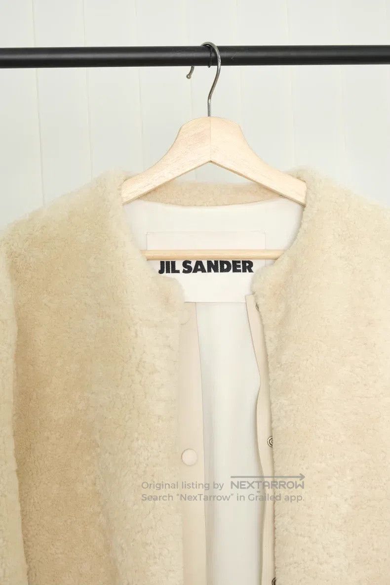 Jil Sander Jil Sander size 38 Leather and Fur Combination Fur Coat Size S / US 4 / IT 40 - 2 Thumbnail