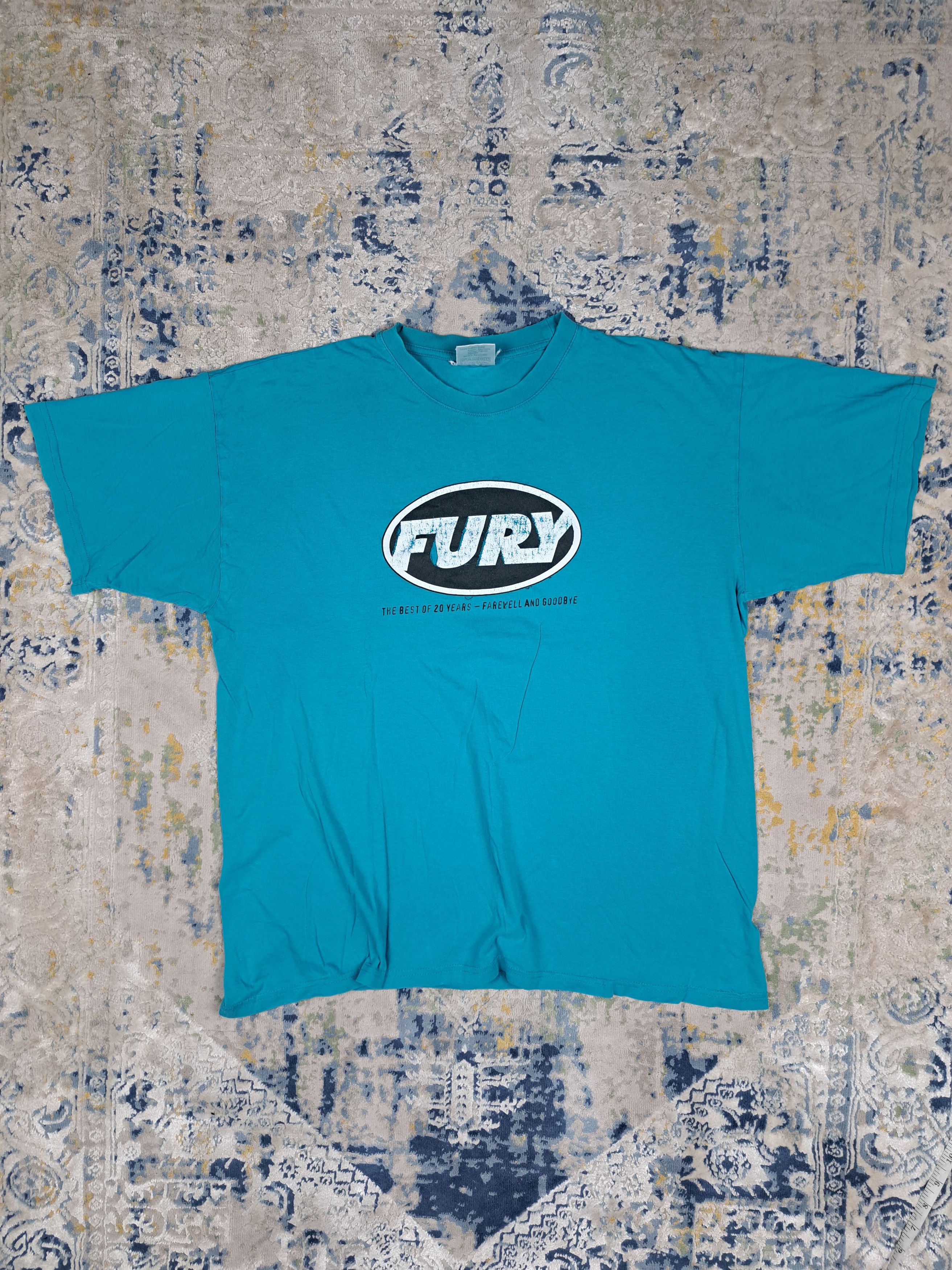 Band Tees Vintage 00s Fury in the Slaughterhouse Thrashed Tee Size US XL / EU 56 / 4 - 1 Thumbnail