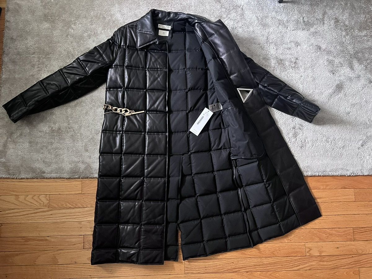 Bottega Veneta FW19 Quilted Lamb Leather Coat Size US M / EU 48-50 / 2 - 3 Thumbnail