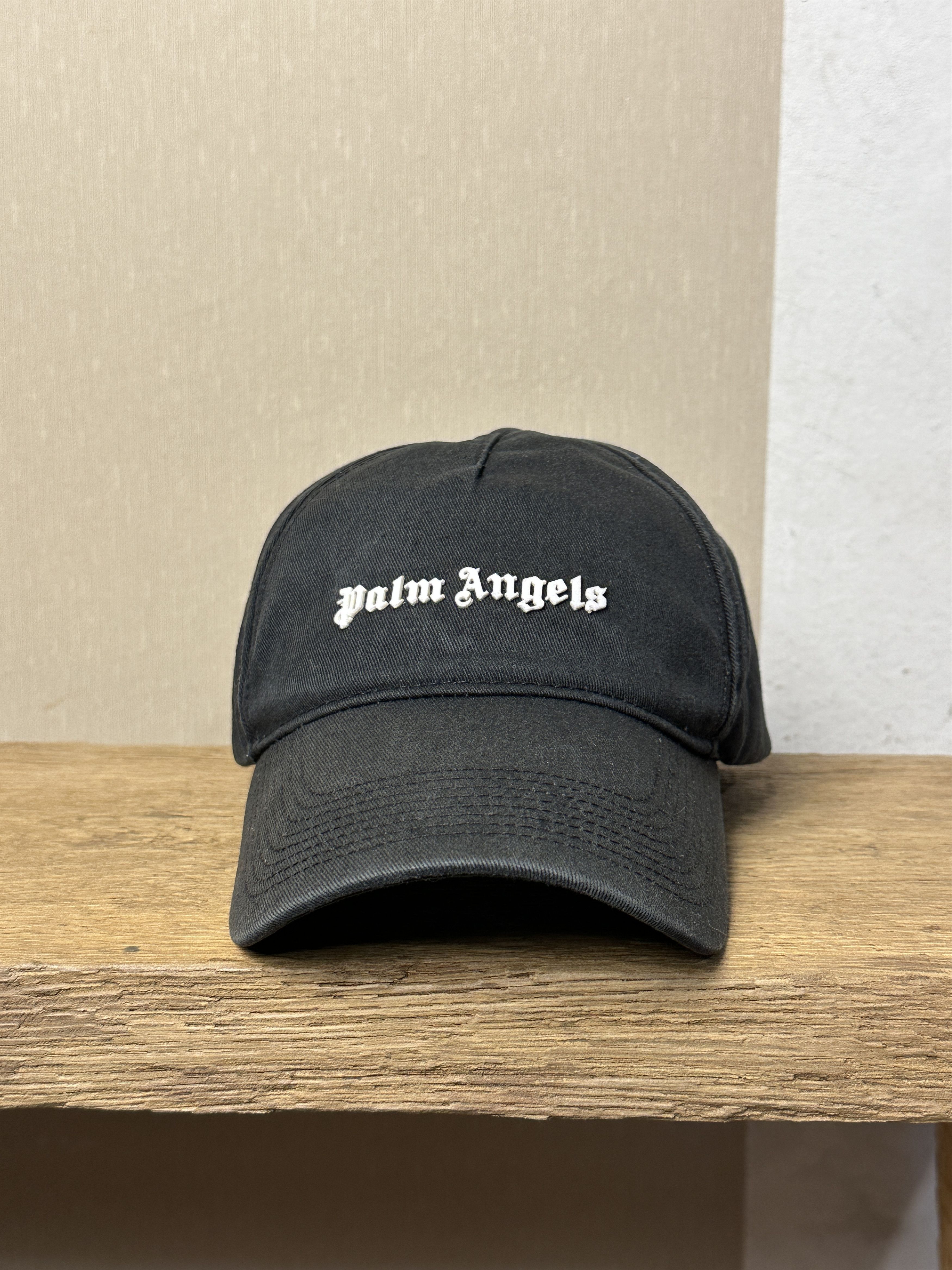 Palm Angels Palm Angels Black Logo Cap Size ONE SIZE - 2 Thumbnail