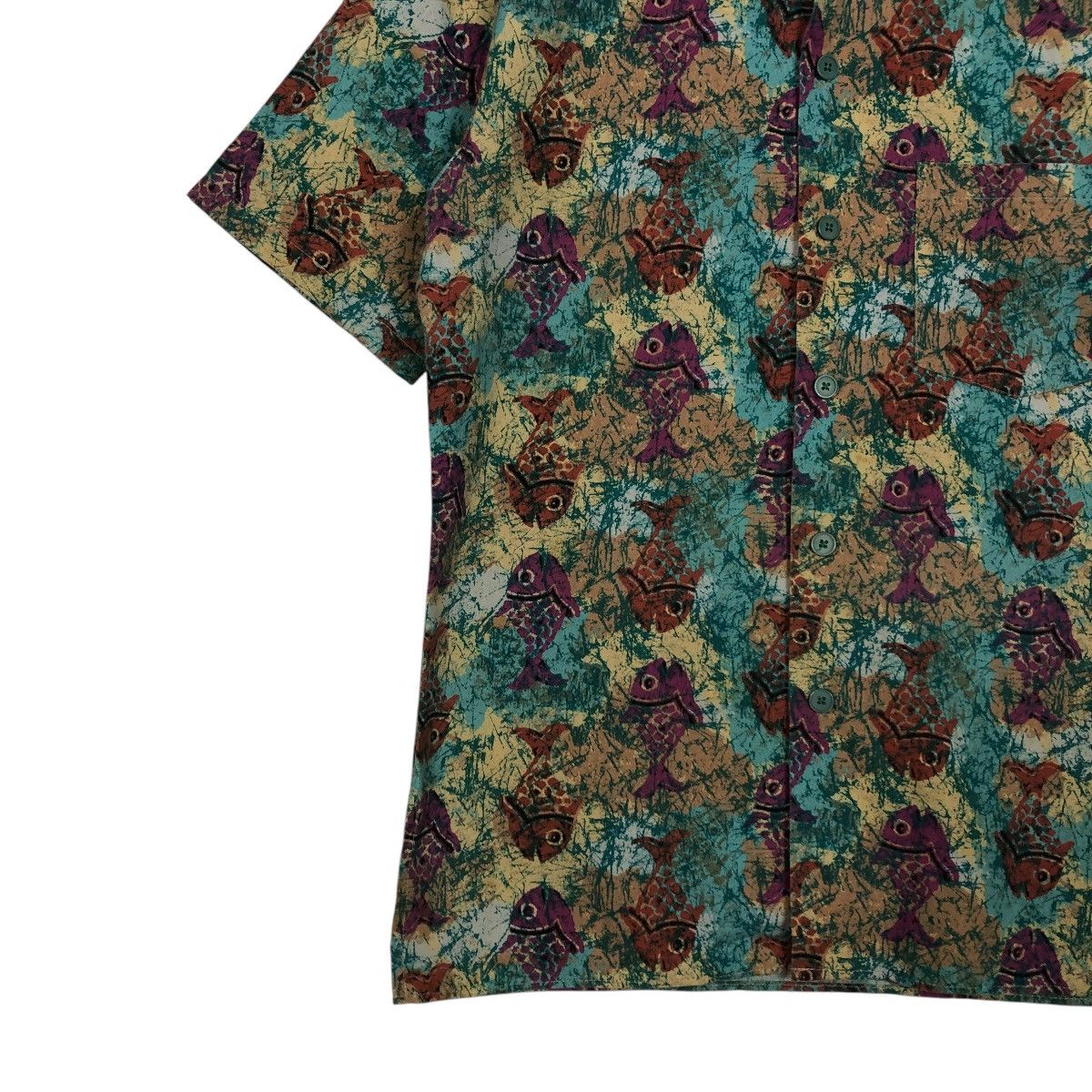 Vintage 🔥VINTAGE SHIRT BUTTON HAWAII FULL PRINT FLOWER Size US S / EU 44-46 / 1 - 6 Thumbnail