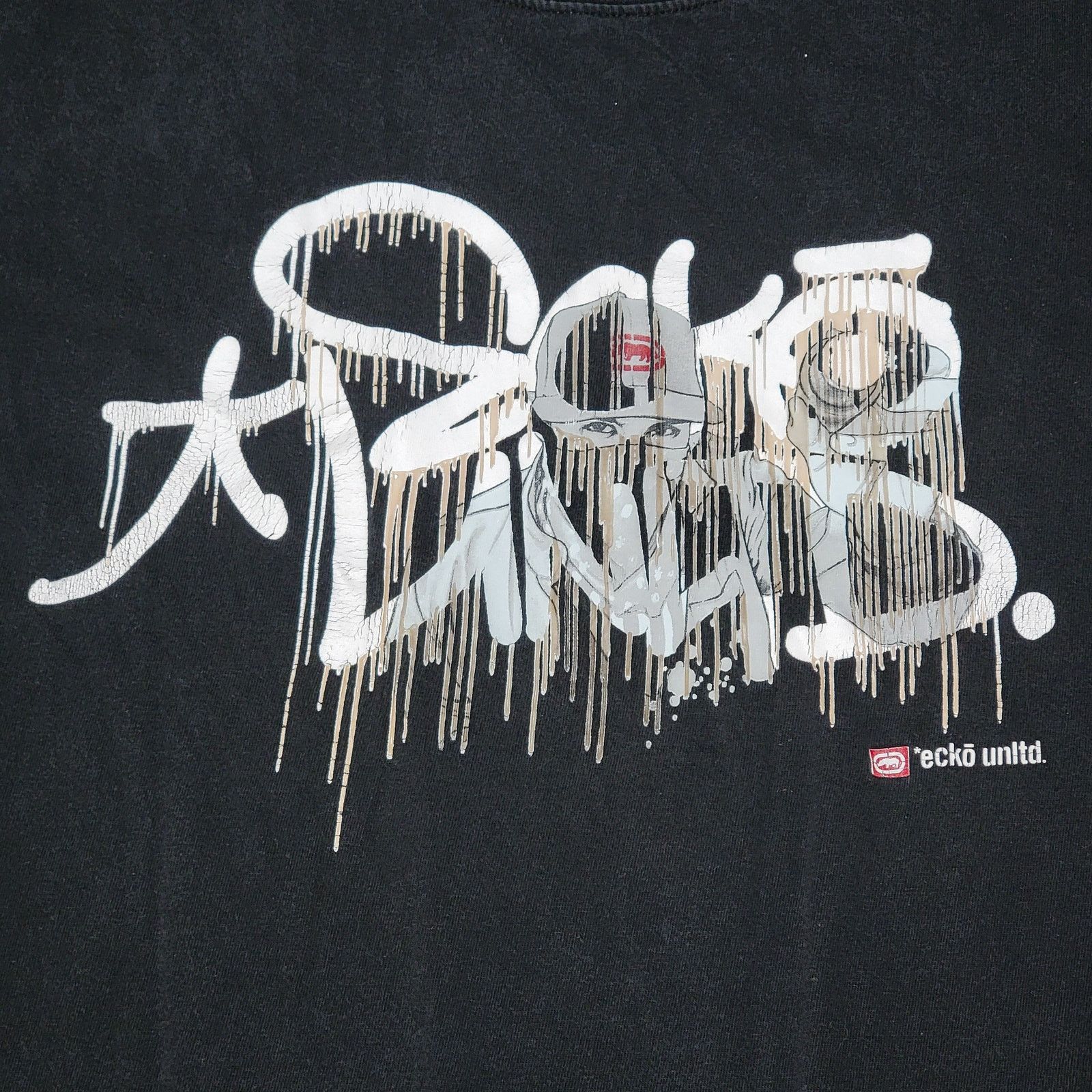 Ecko Unltd. Ecko Unltd Black Tee Graffiti Graphic - Size 2XL Size US XXL / EU 58 / 5 - 2 Thumbnail