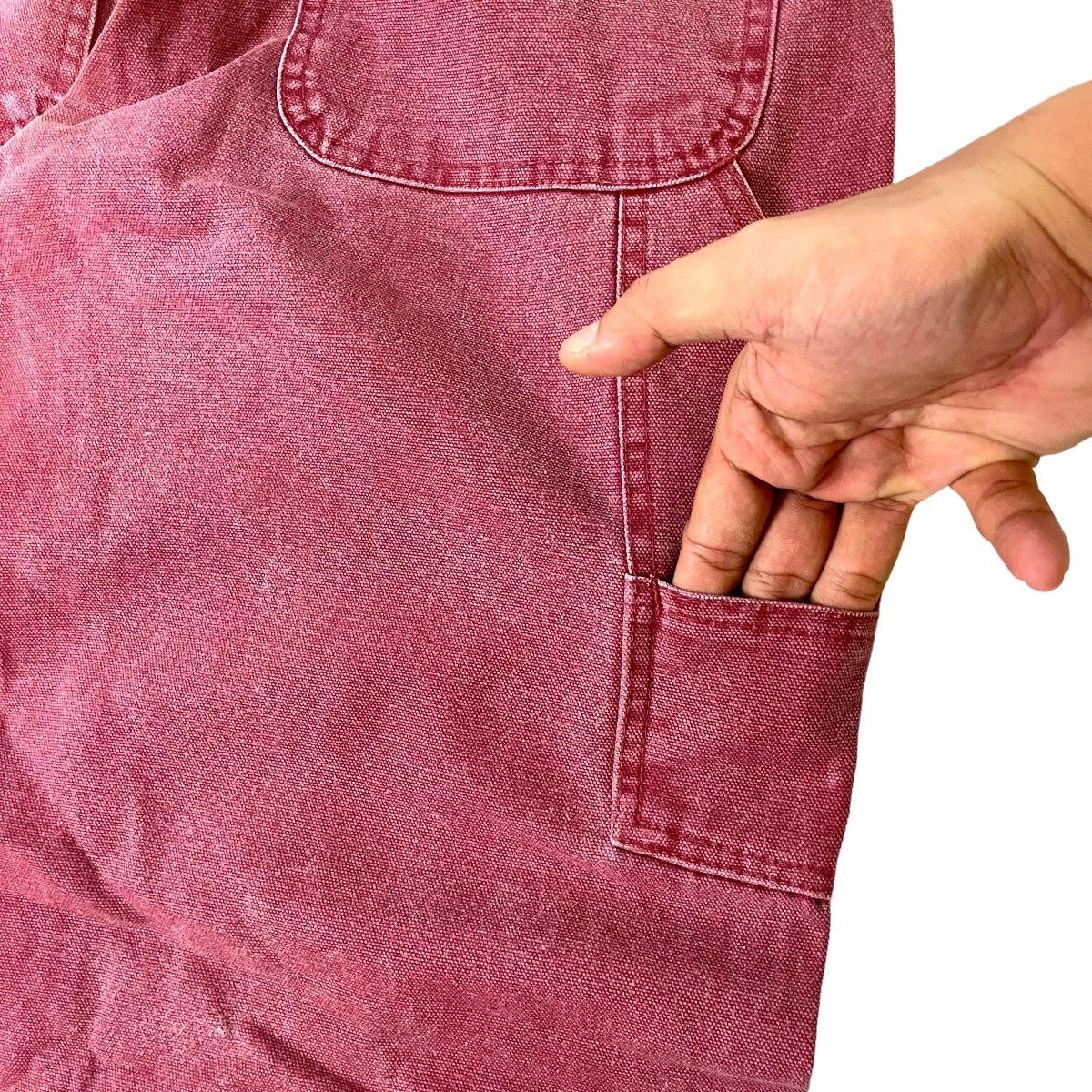 Japanese Brand 🔥LAST PRICE🔥 Japanese Streetwear Red Carpenter Size US 27 - 20 Thumbnail