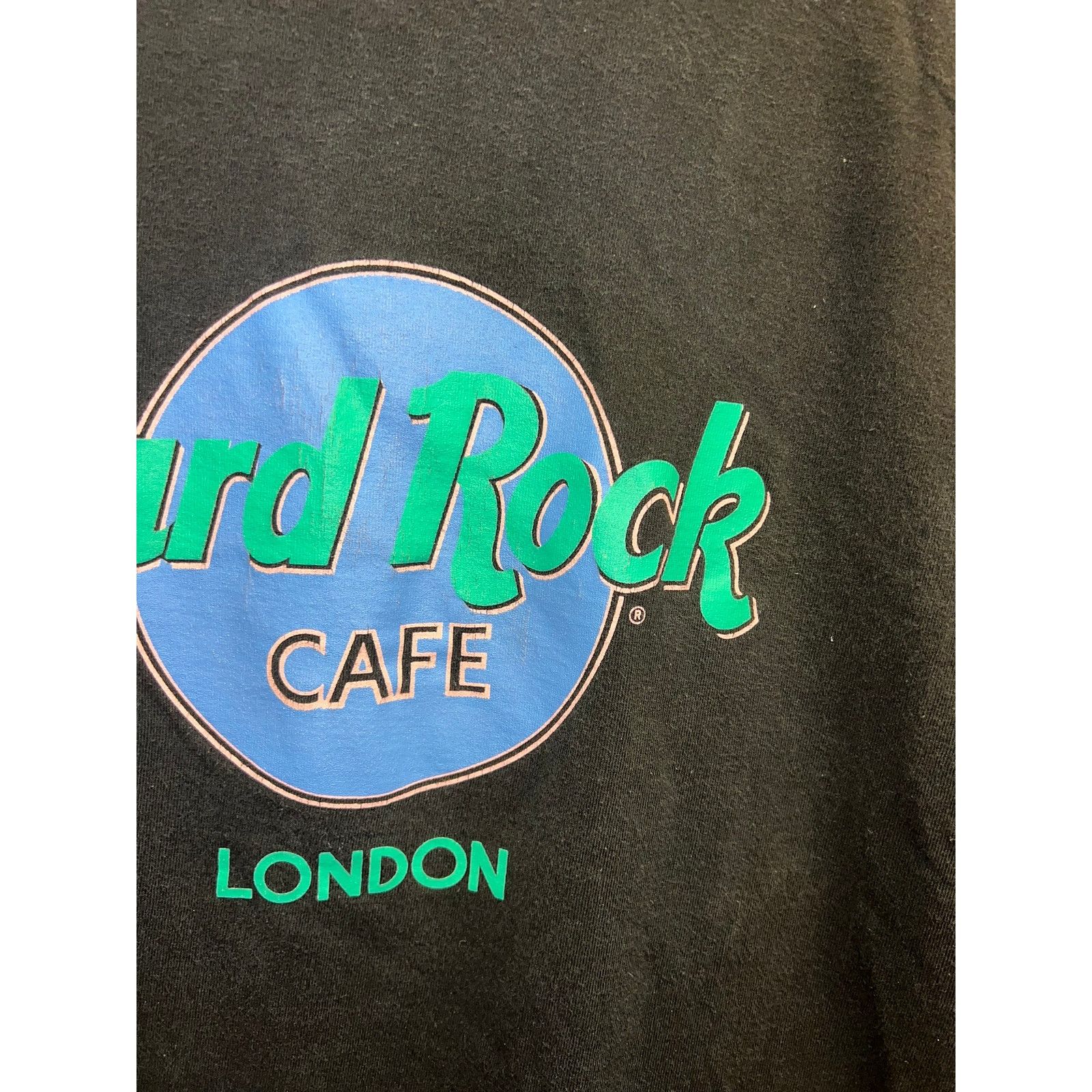 Hard Rock Cafe Vintage Hard Rock Cafe London England Graphic Black M Shirt Size US M / EU 48-50 / 2 - 4 Thumbnail